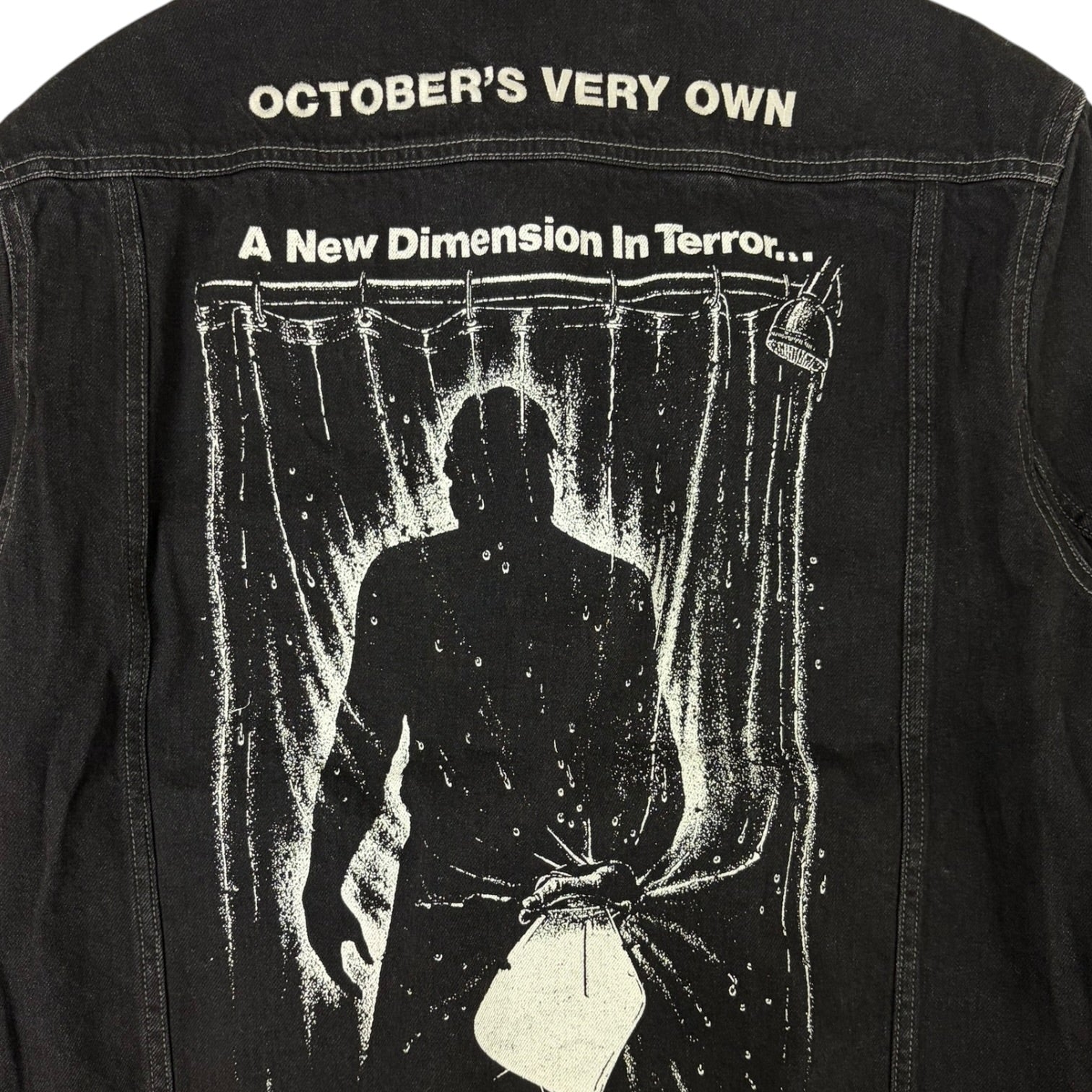 OVO Friday The 13th Denim Jacket Black