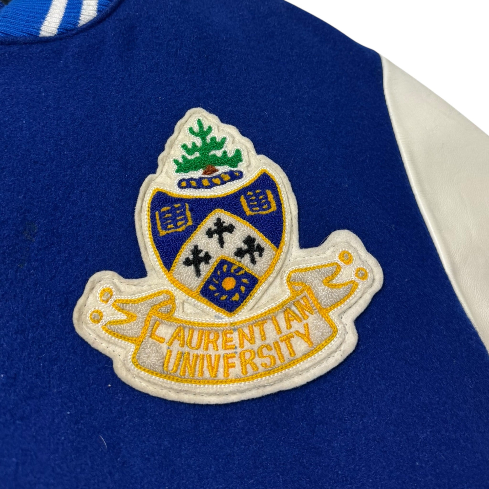 Vintage Laurentian University Varsity Jacket
