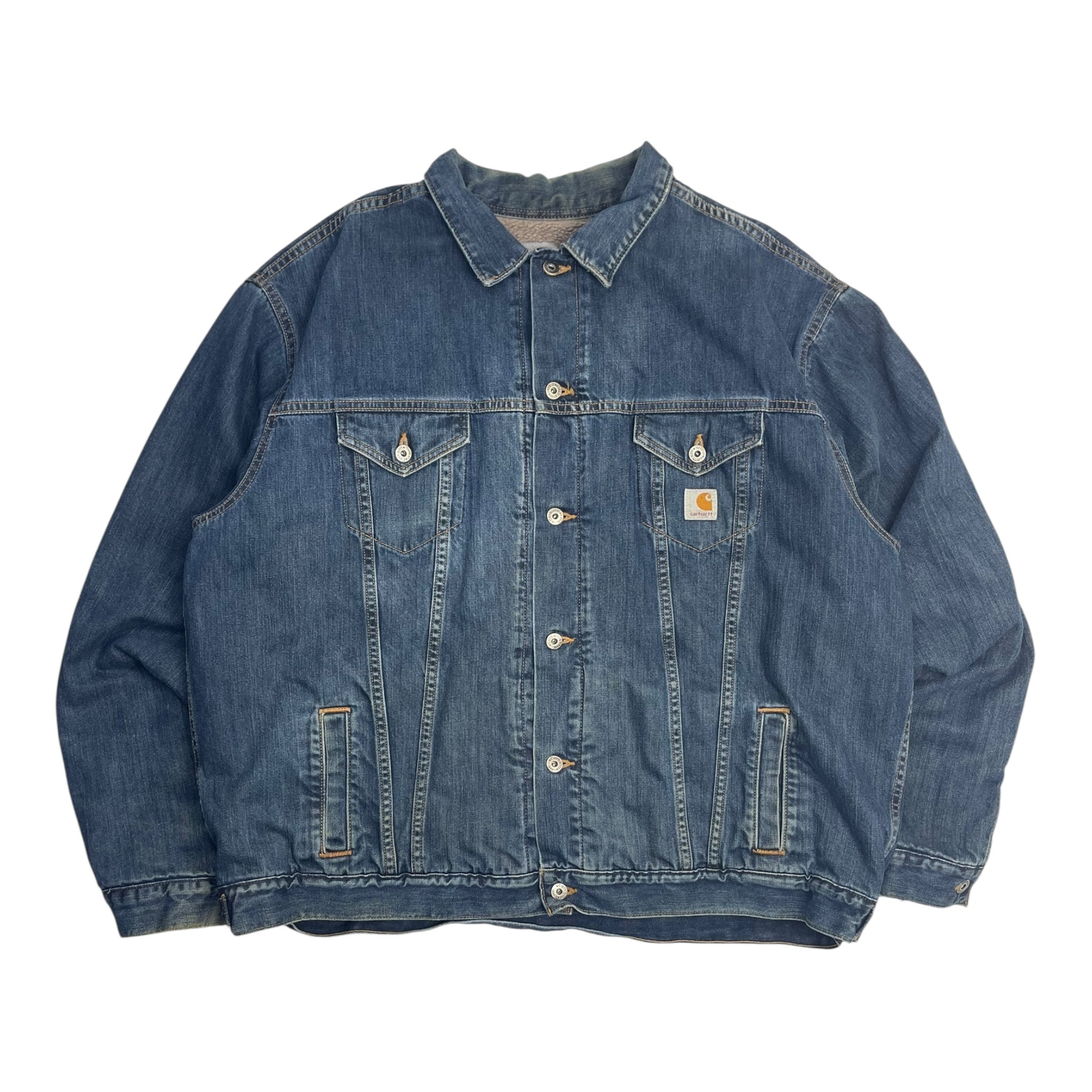 Carhartt Sherpa Lined Trucker Work Jacket