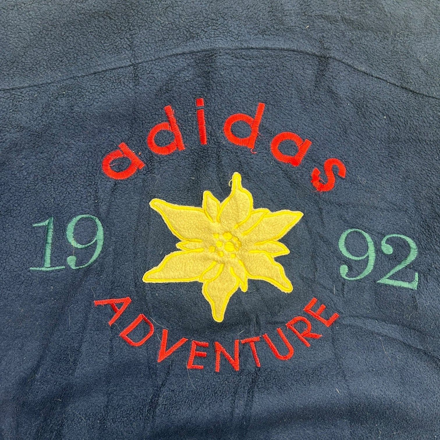 1992 Adidas Adventure Fleece Navy