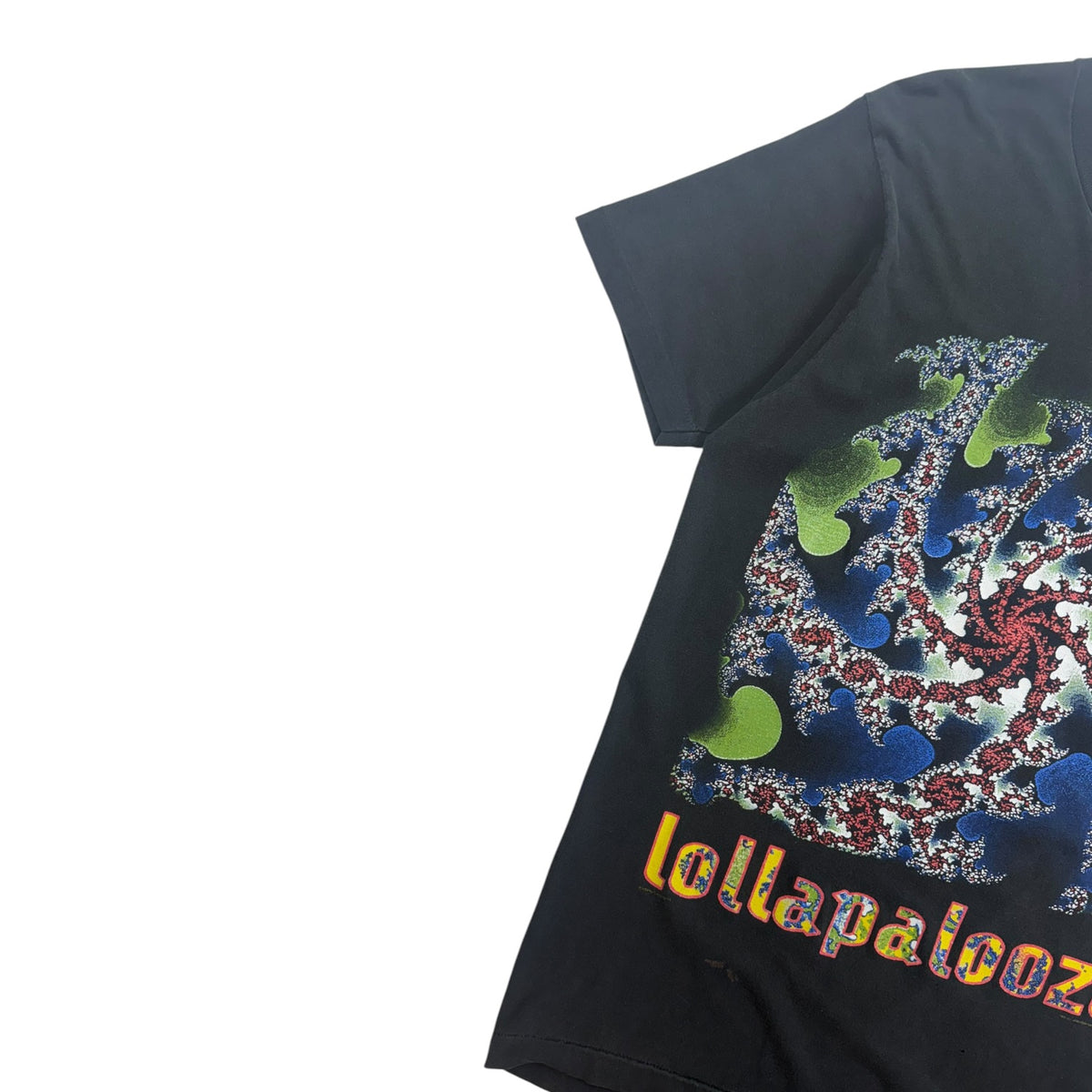 1993 Lollapalooza Festival Band T-Shirt Black