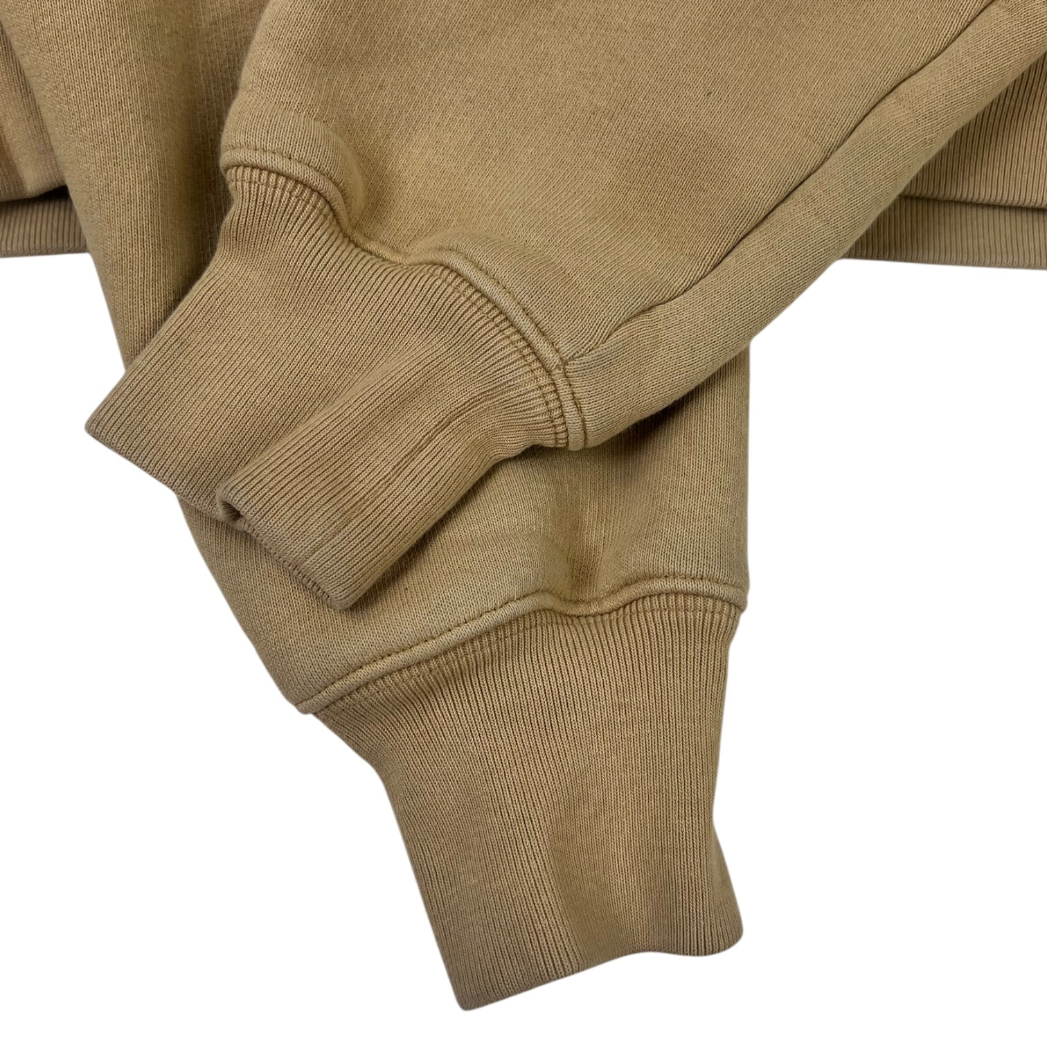 Stüssy Relaxed Zip Hoodie Sweatshirt Tan