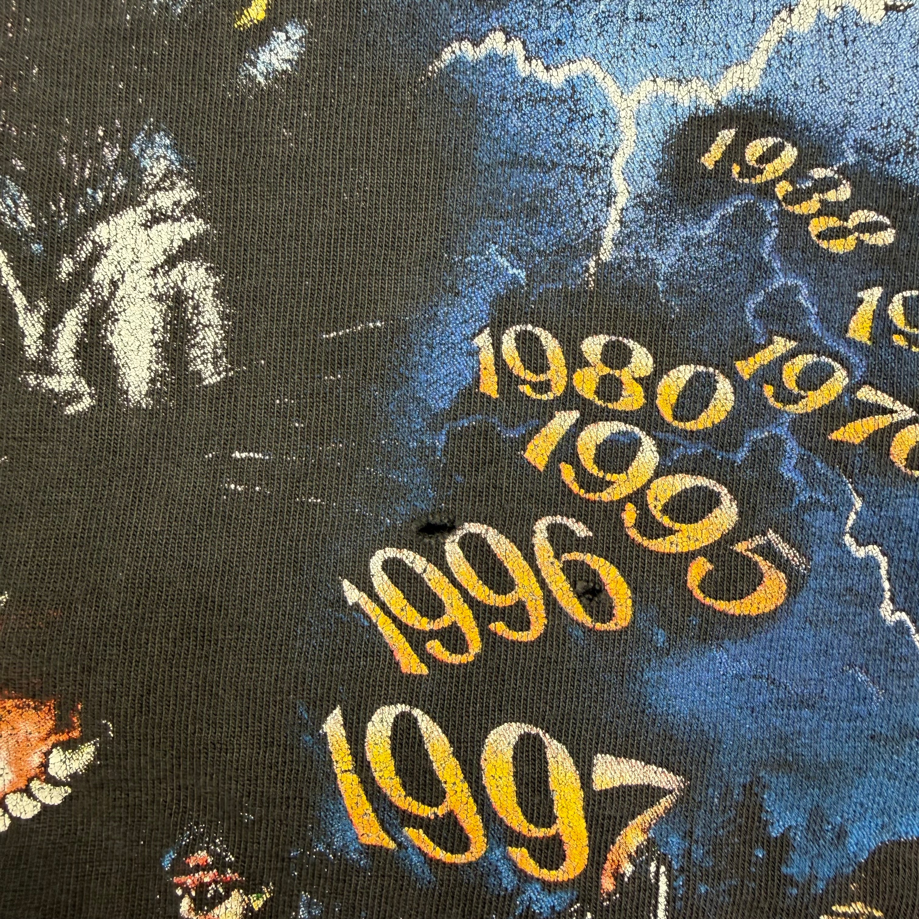 2002 Harley Davidson 62nd Annual Black Hills Rally Tee Faded Black