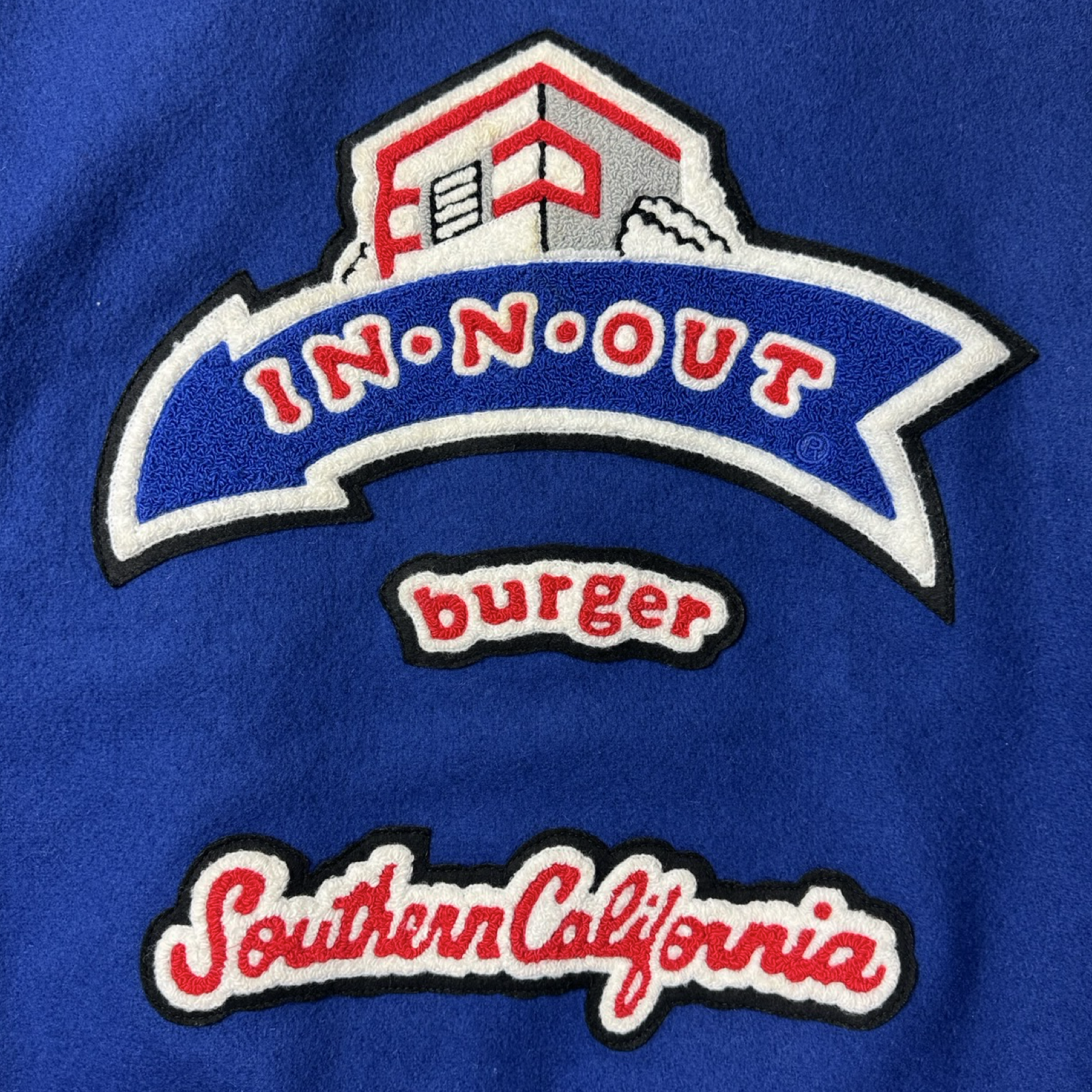 Vintage In-N-Out Burger Southern California Varsity Jacket