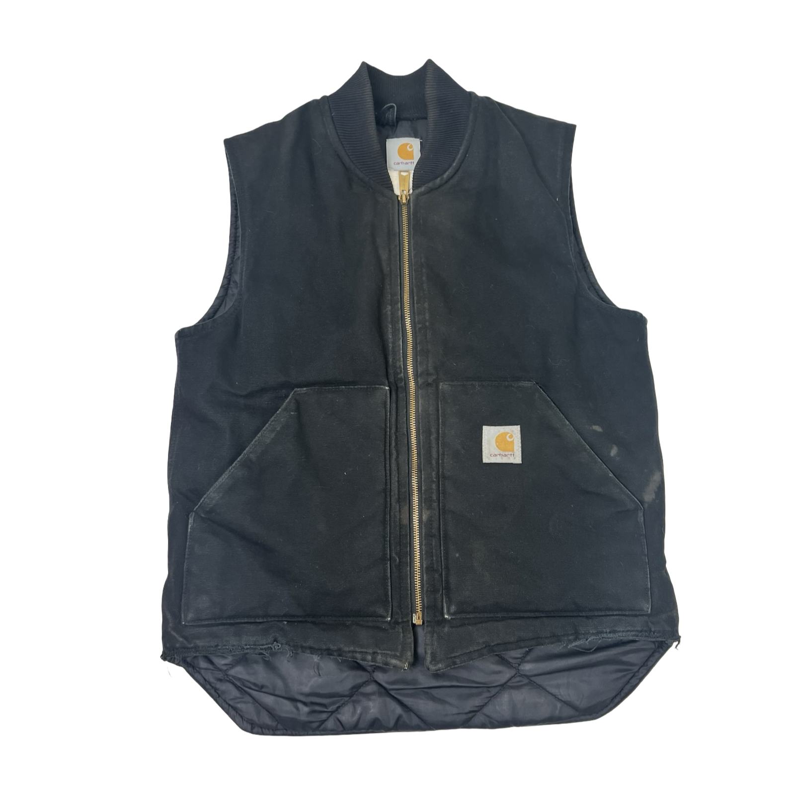 Carhartt Relaxed Fit Firm Duck Insulated Rib Collar Vest