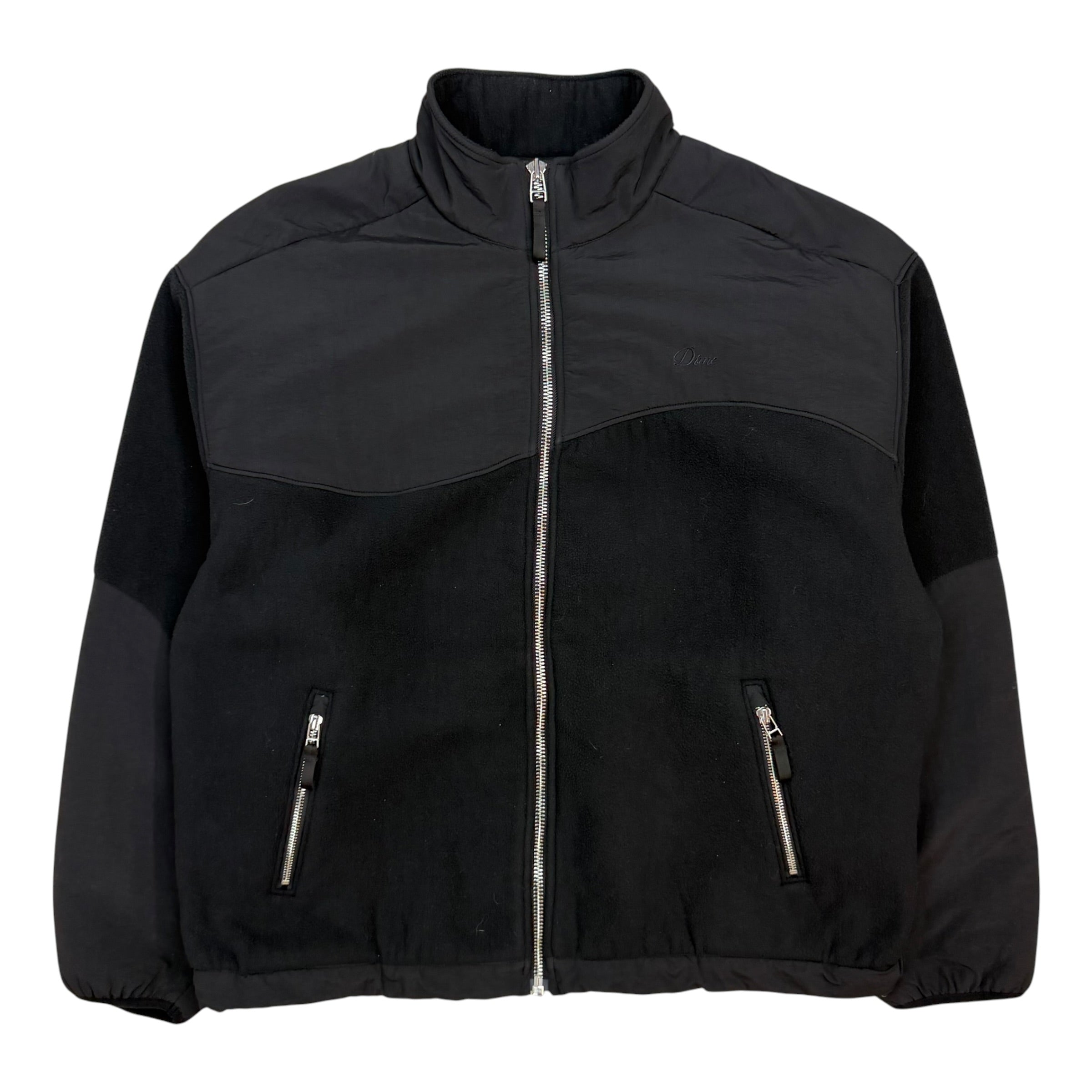 Dime Heavyweight Fleece Jacket Black