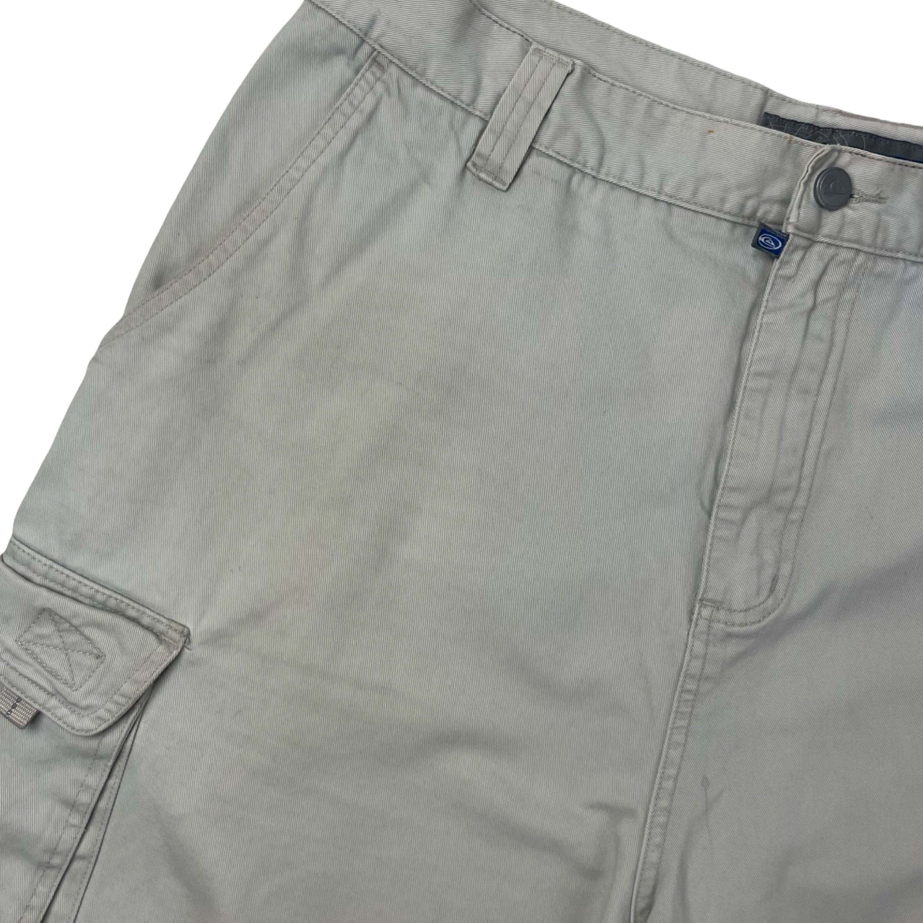 Vintage Y2K Quiksilver Cotton Cargo Shorts