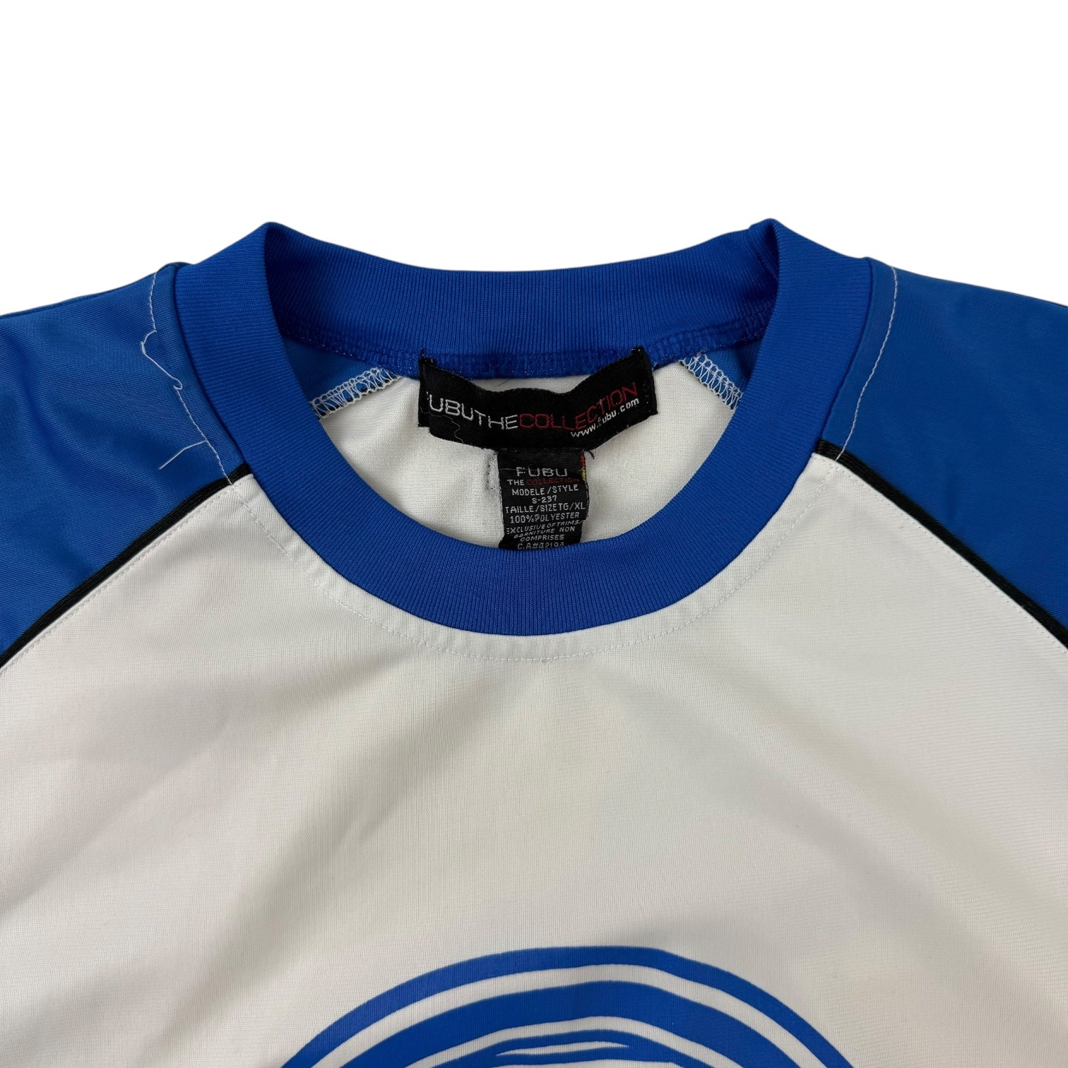 Vintage Y2K Fubu Jersey White/Blue