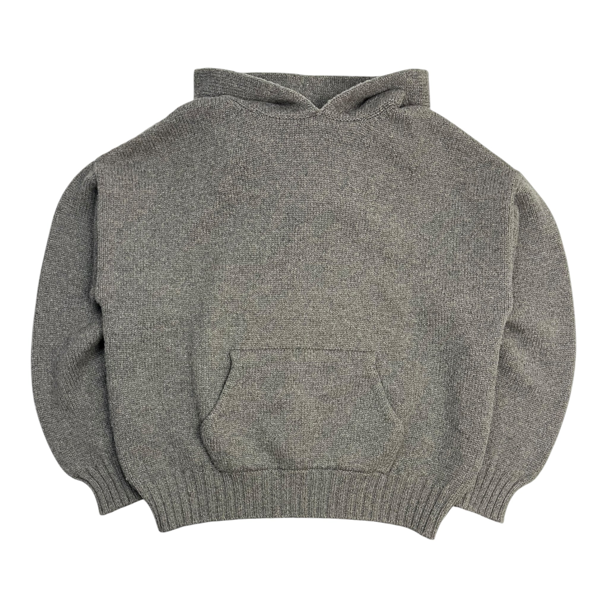 Fear of God Seventh Collection Knit Hoodie Dark Grey