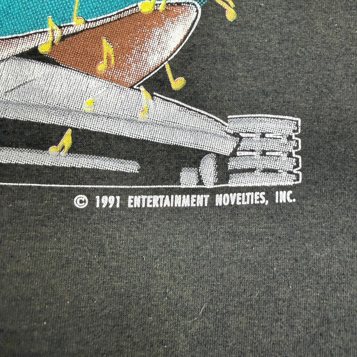 1991 The Worlds Biggest Country Music Tour Tee Black