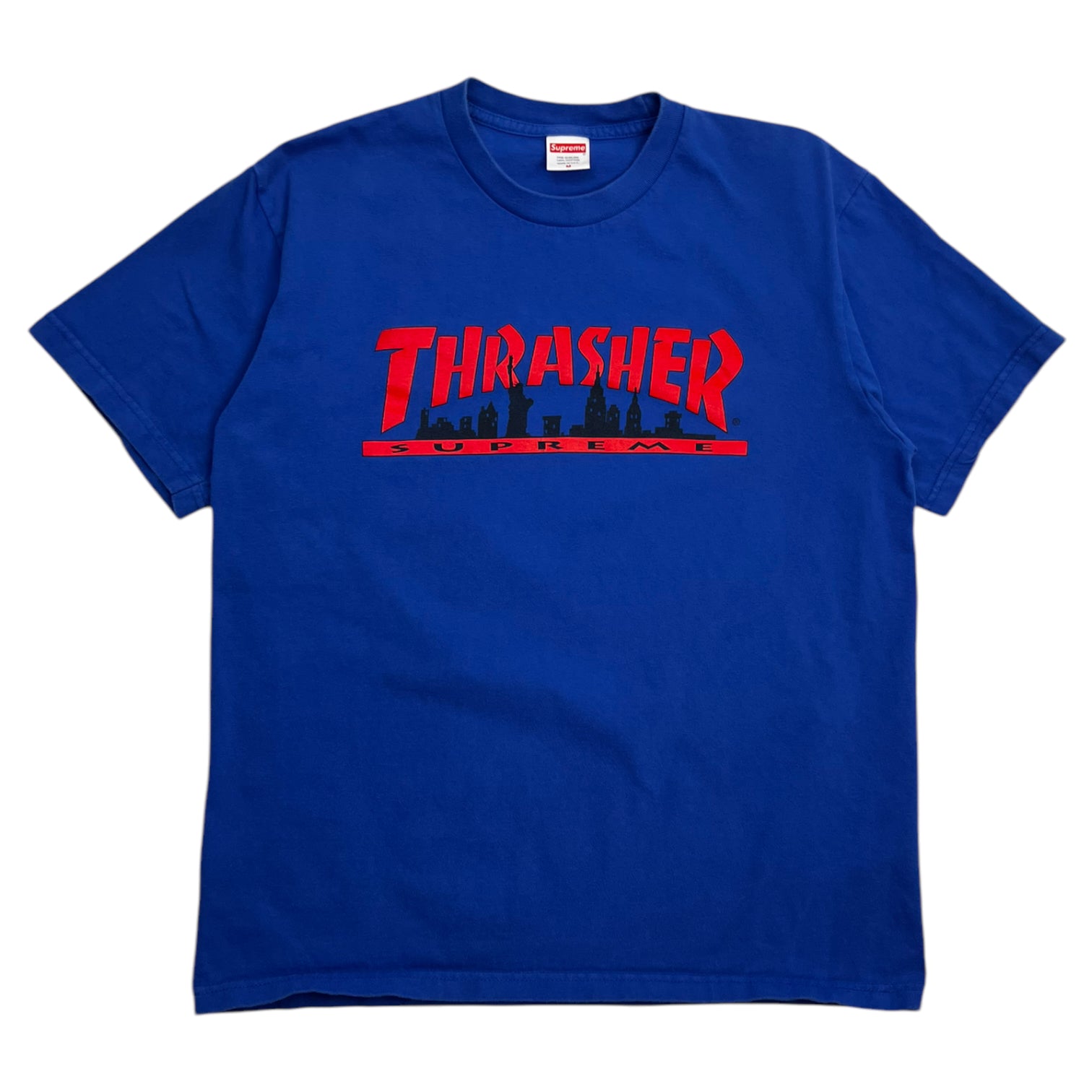 Supreme Thrasher Skyline T-Shirt Royal