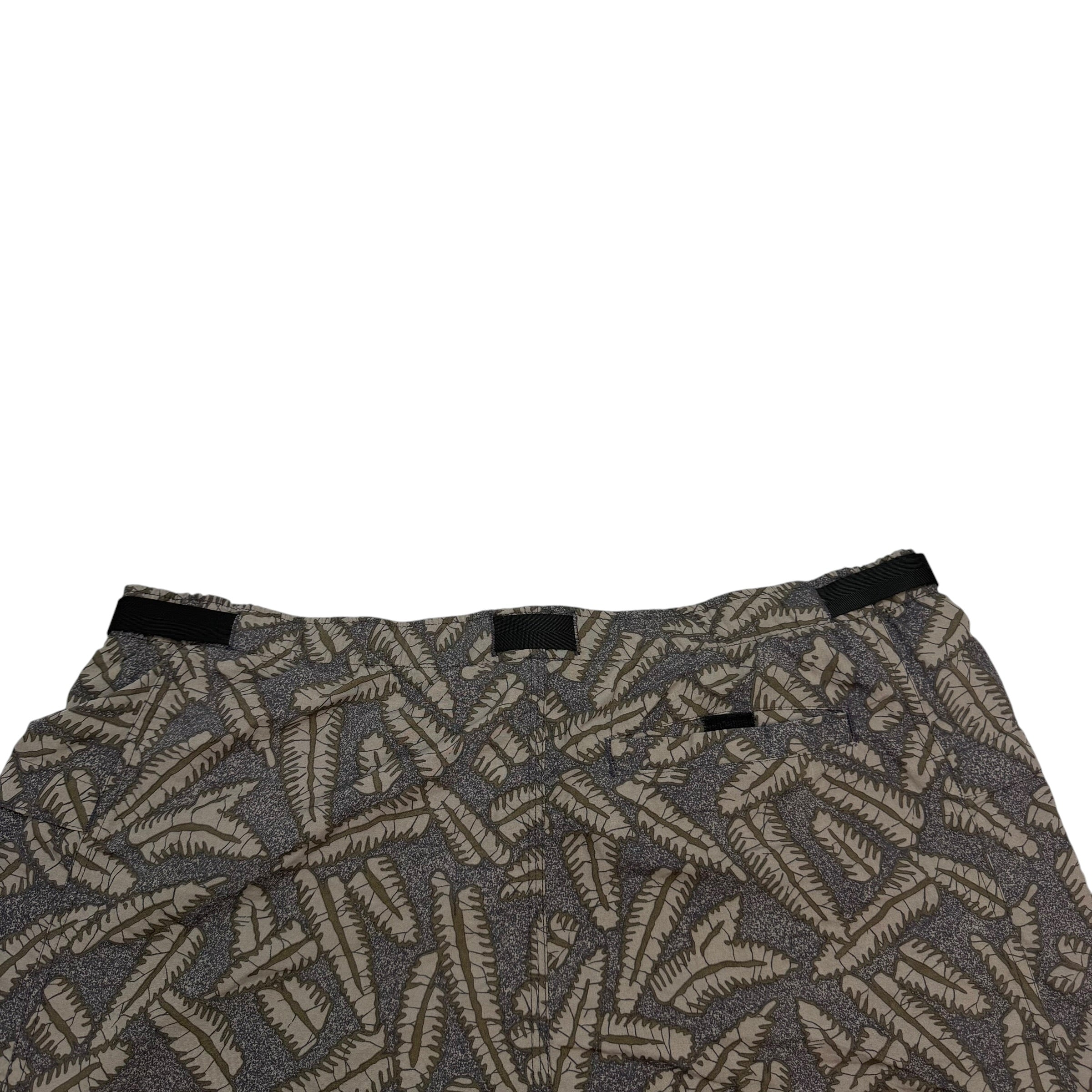 Vintage Patagonia Belted River Shorts Jungle Leaf