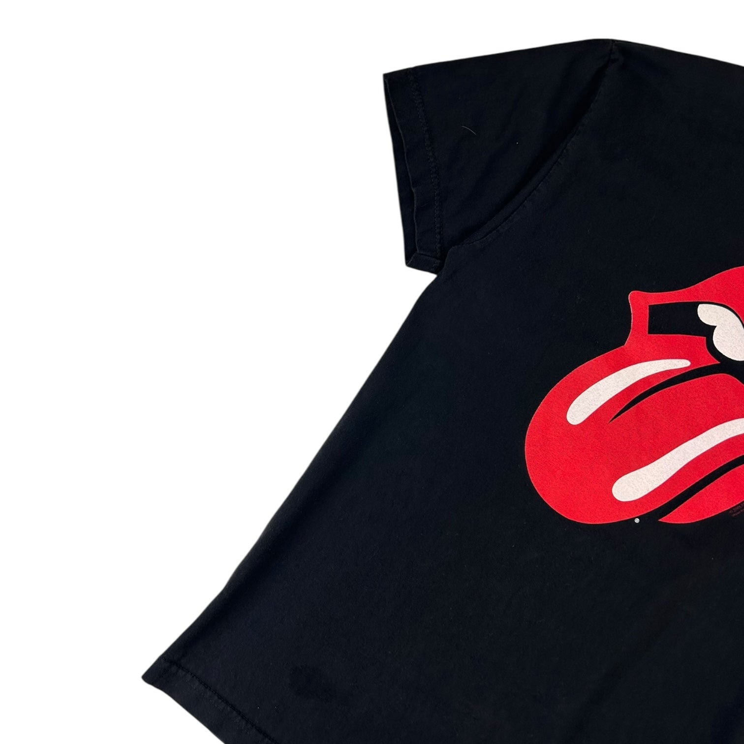 Vintage 2005 Rolling Stones Logo T-Shirt Black