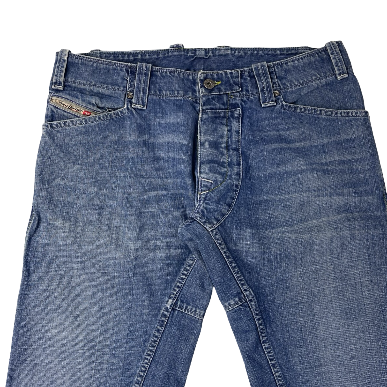 Vintage Y2K Diesel Jeans Flared Pant Medium Washed
