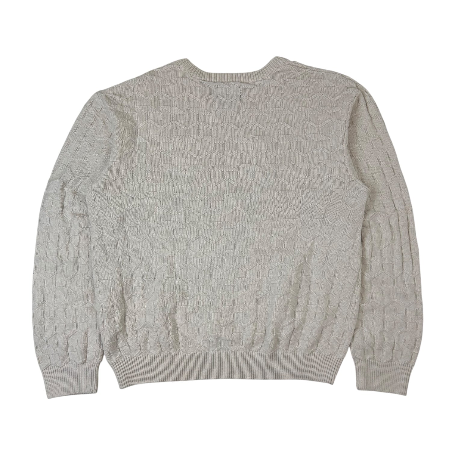 Stussy Strand Knit Sweater Cream