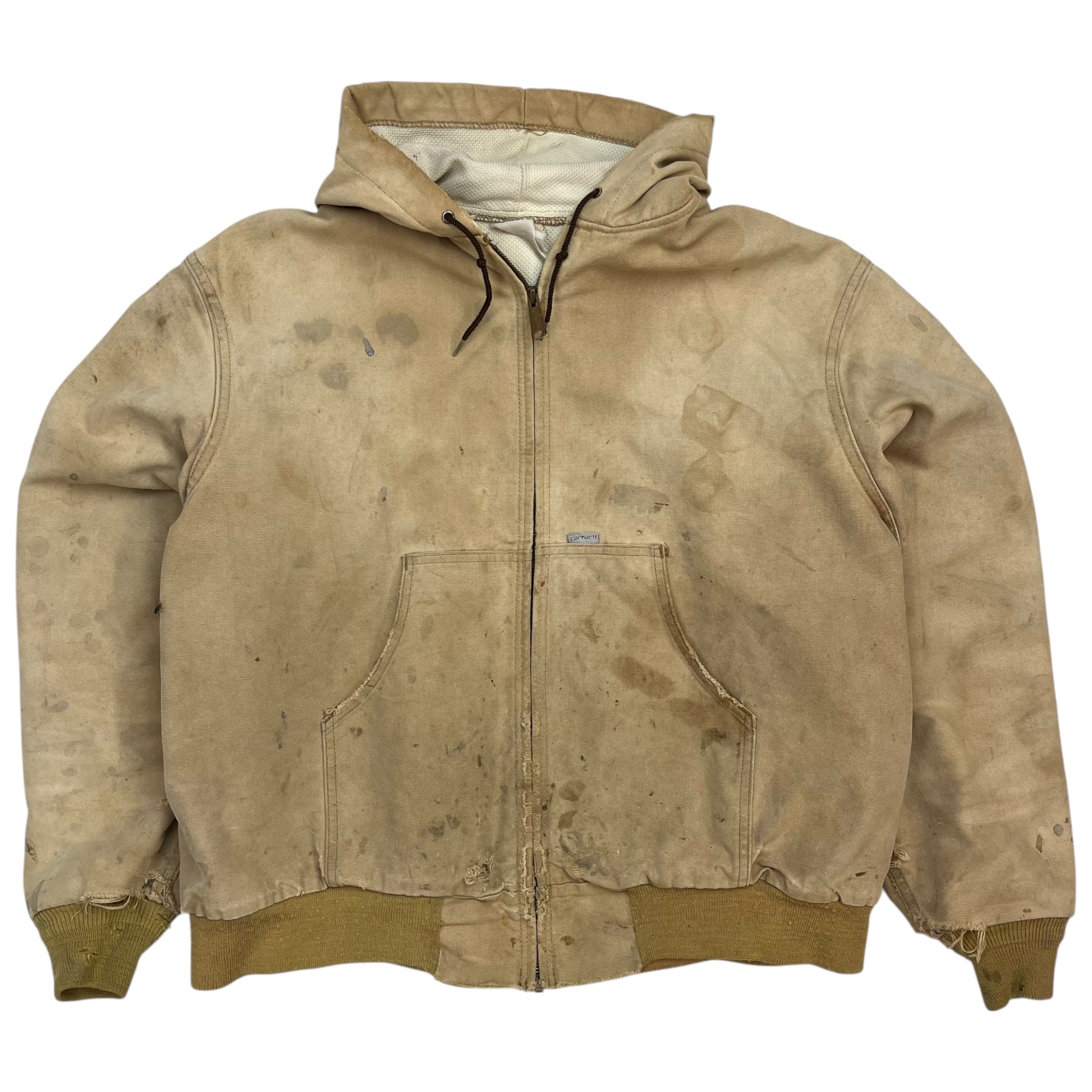 Vintage Carhartt Active Jacket Sun Faded Tan