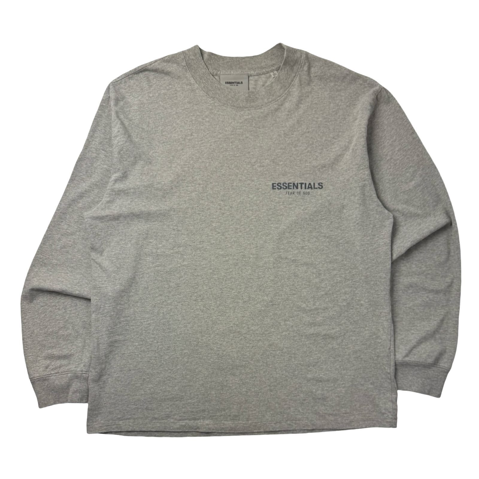 Fear of God Essentials Mock Long-sleeve Heather Grey