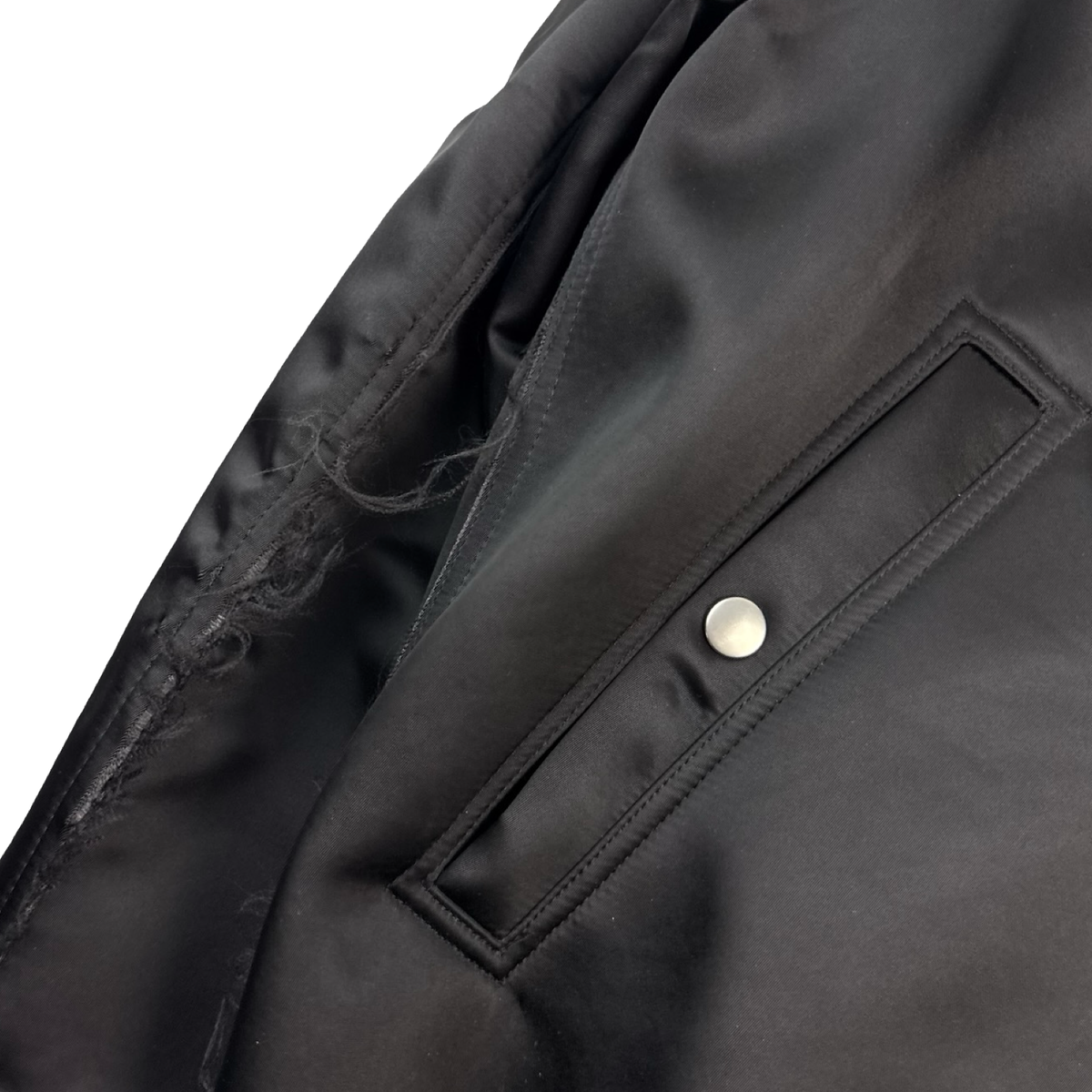 Rick Owens Gethsemane Girdered Bomber Jacket