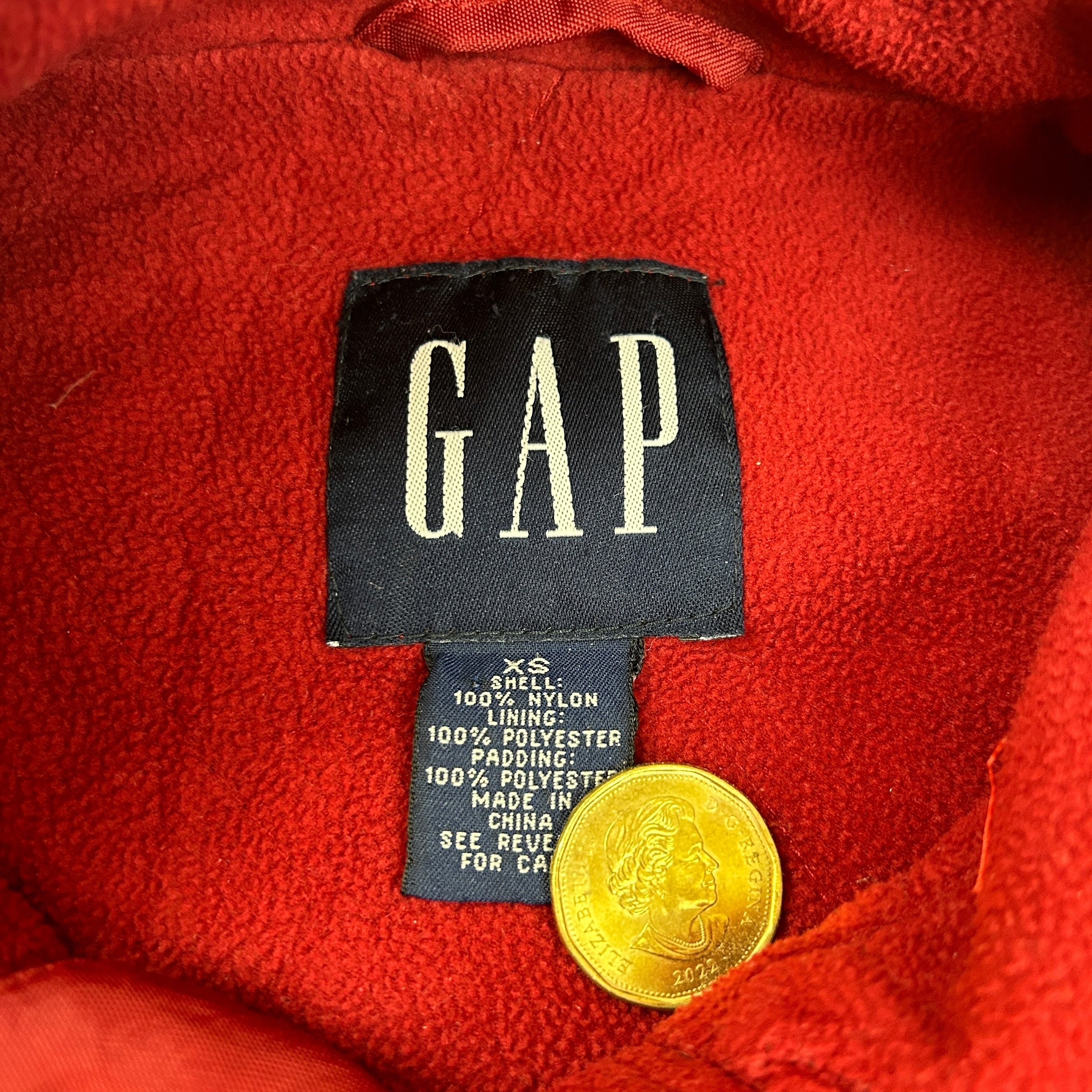 Vintage Gap Tactical Vest Red