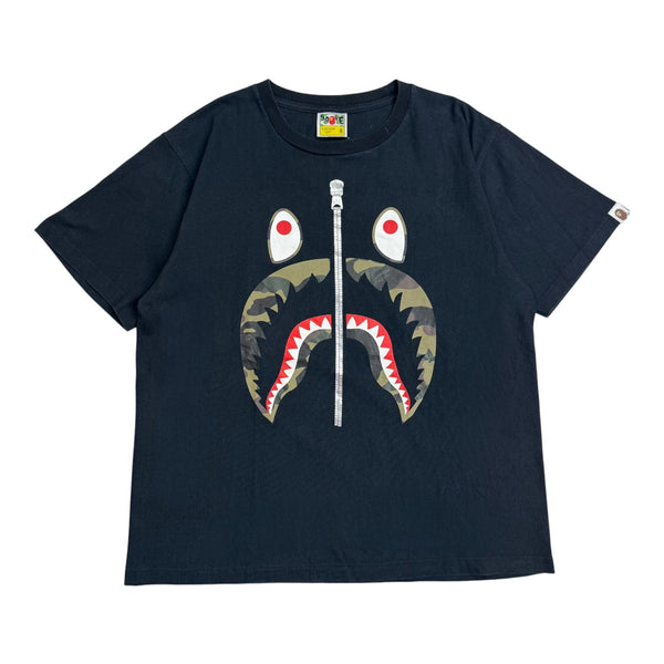 A Bathing Ape BAPE 1st Camo Tee Black