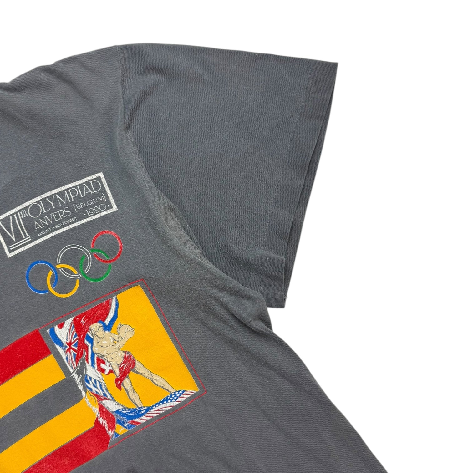 1976 Adidas Montreal Olympics Tee Grey