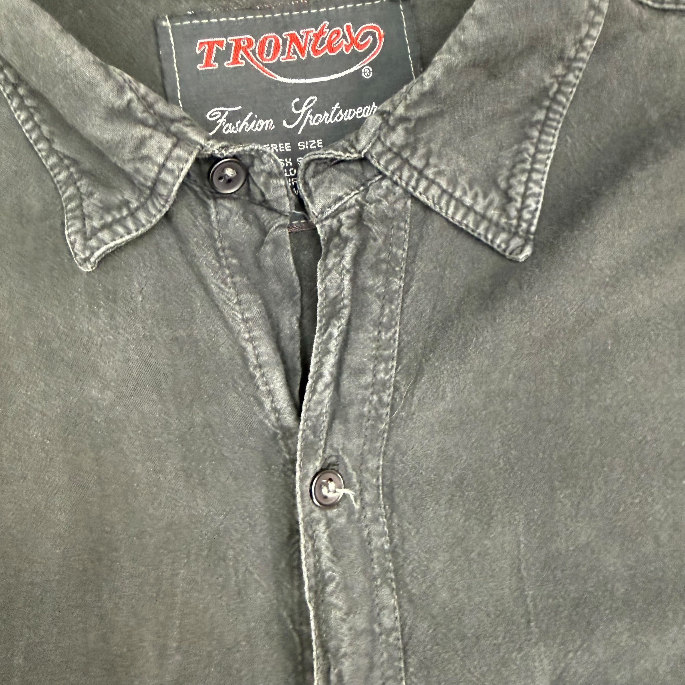 1991 Guns N Roses Civil War Button Up Shirt Black