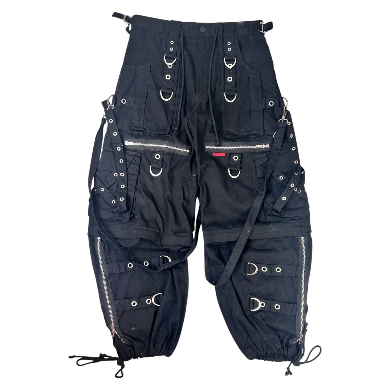 Tripp NYC X-Strap Zip Off Pants Black