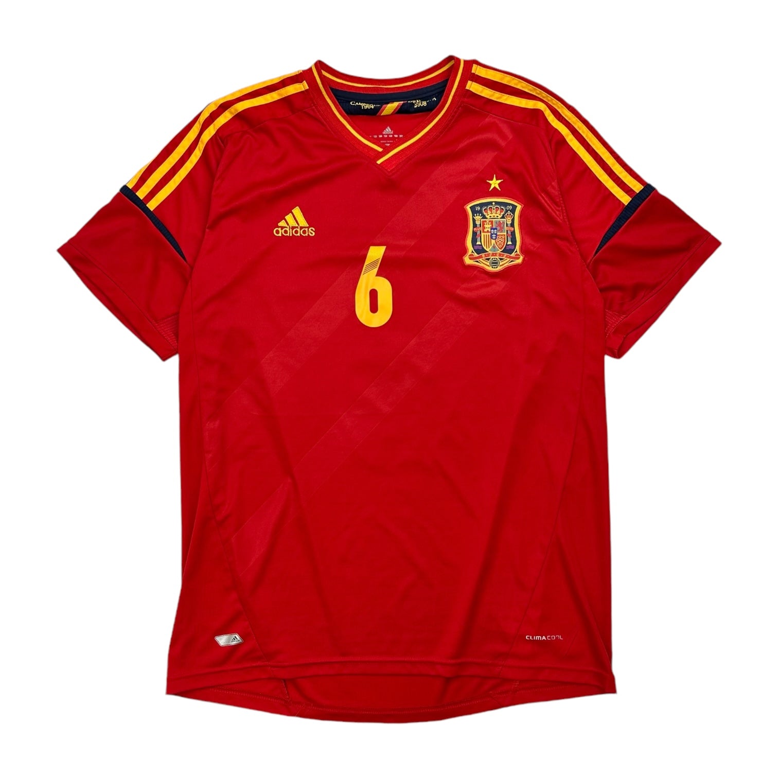 2011 Spain National Team Iniesta Soccer Jersey