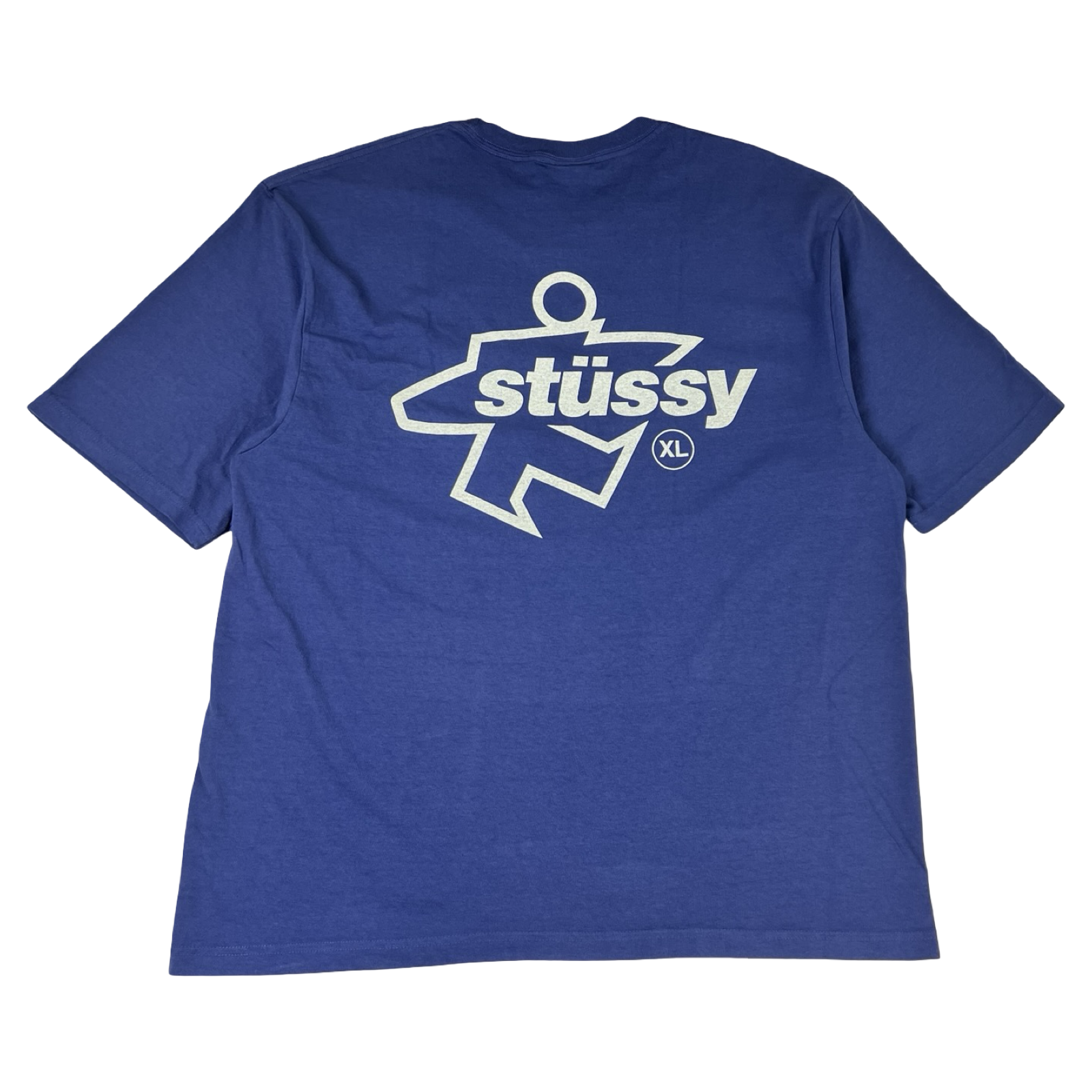 Stüssy Surf Size Pigment Dyed T-Shirt Blue
