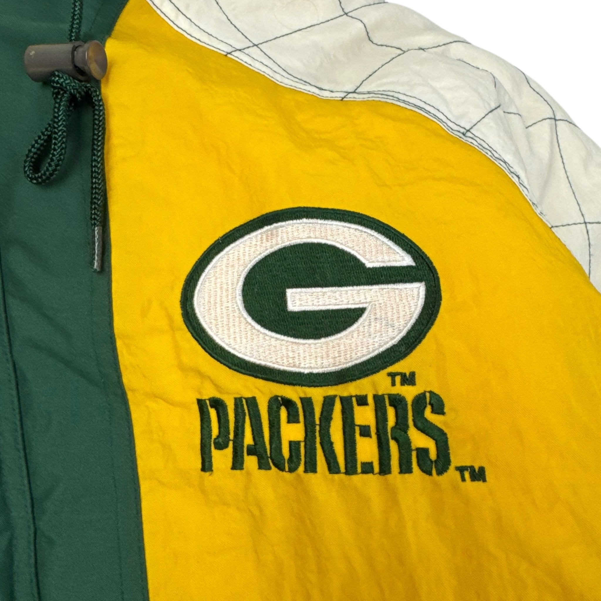 Vintage Green Bay Packers Starter Full-Zip Hooded Jacket