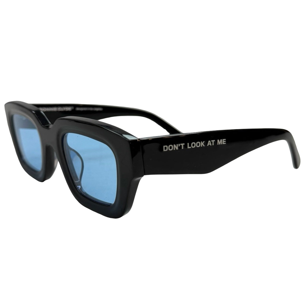 (W) Bonnie Clyde Karate Sunglasses Black/Blue