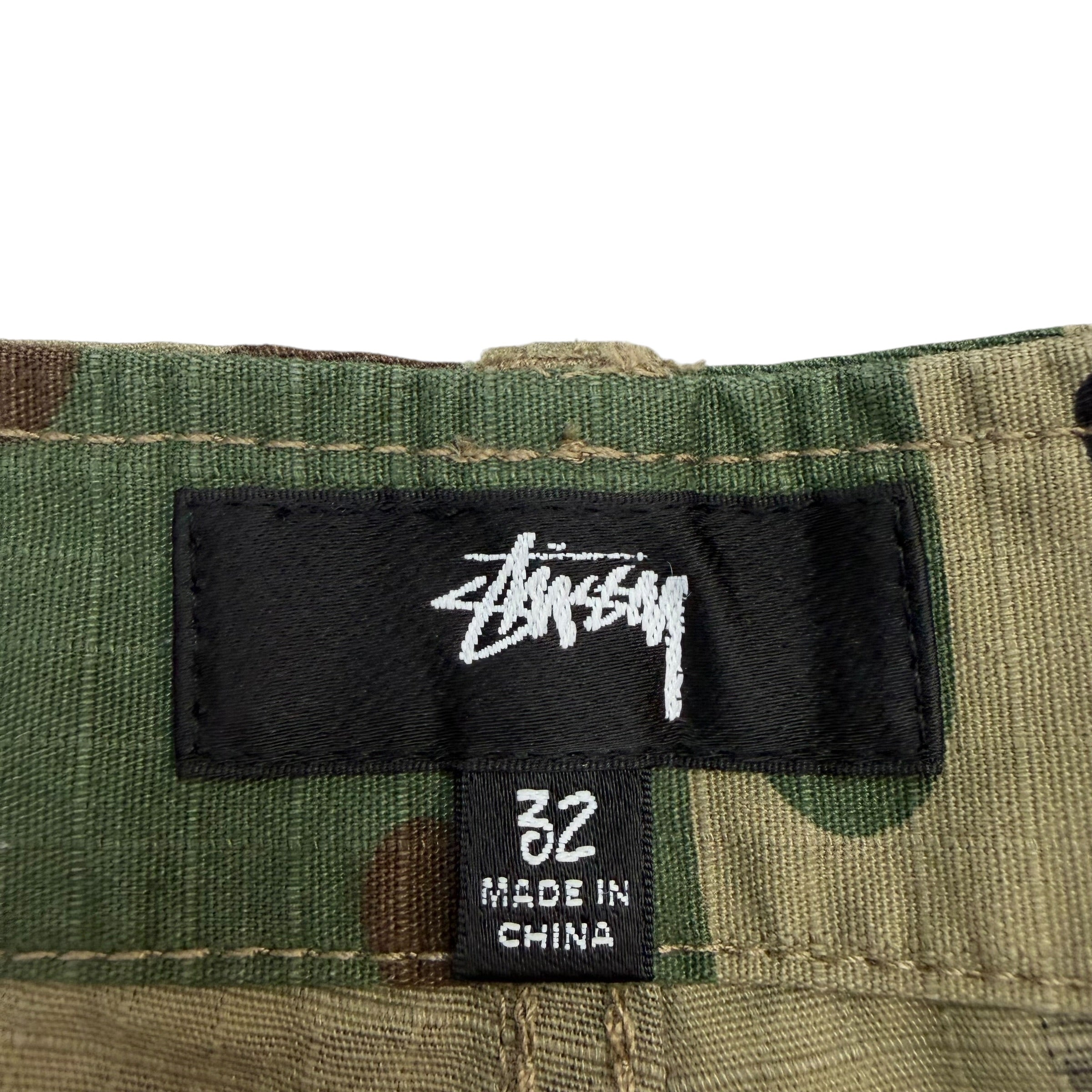 Stussy Cargo Ripstop Short Woodland Camo