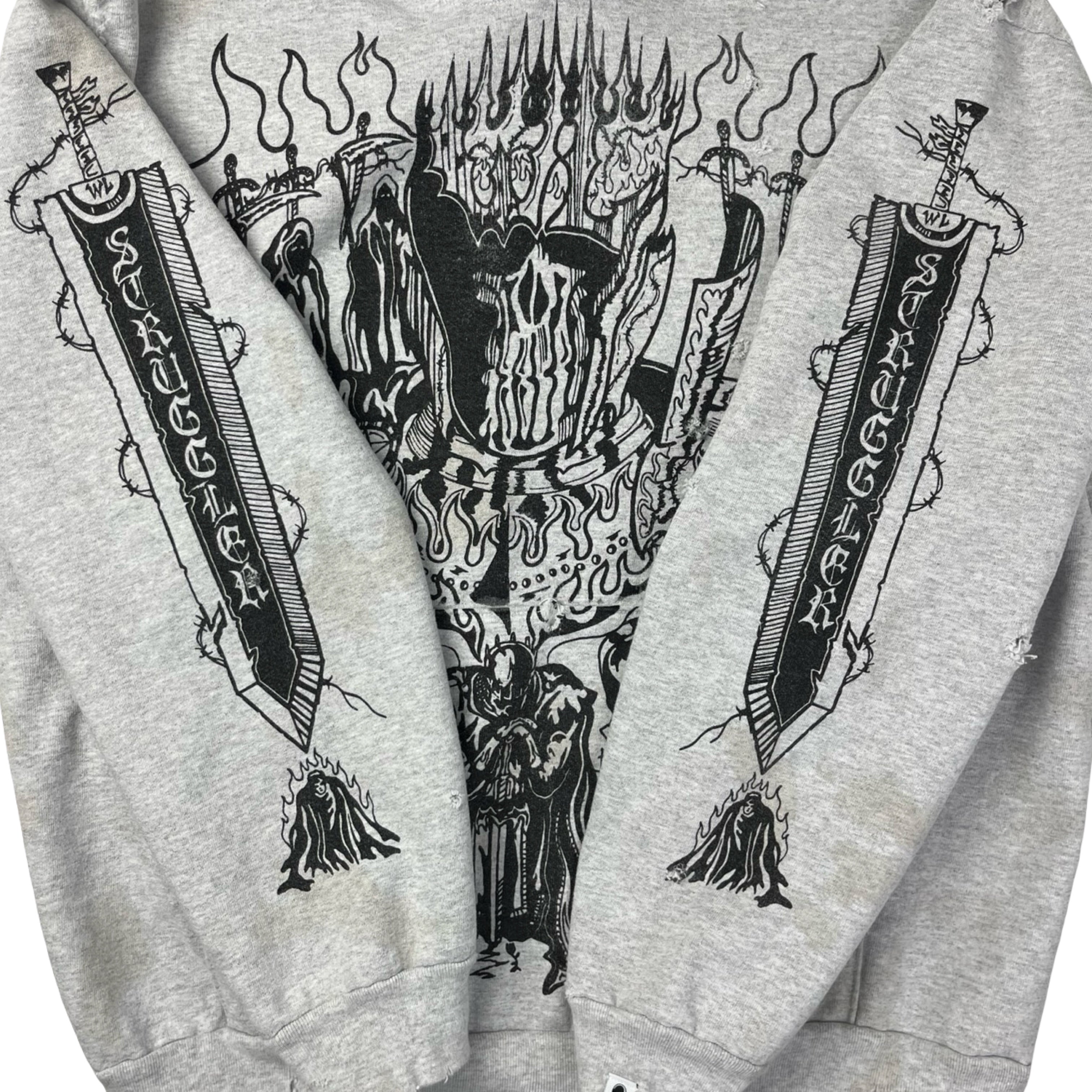 Warren Lotas Struggler Distressed Hoodie