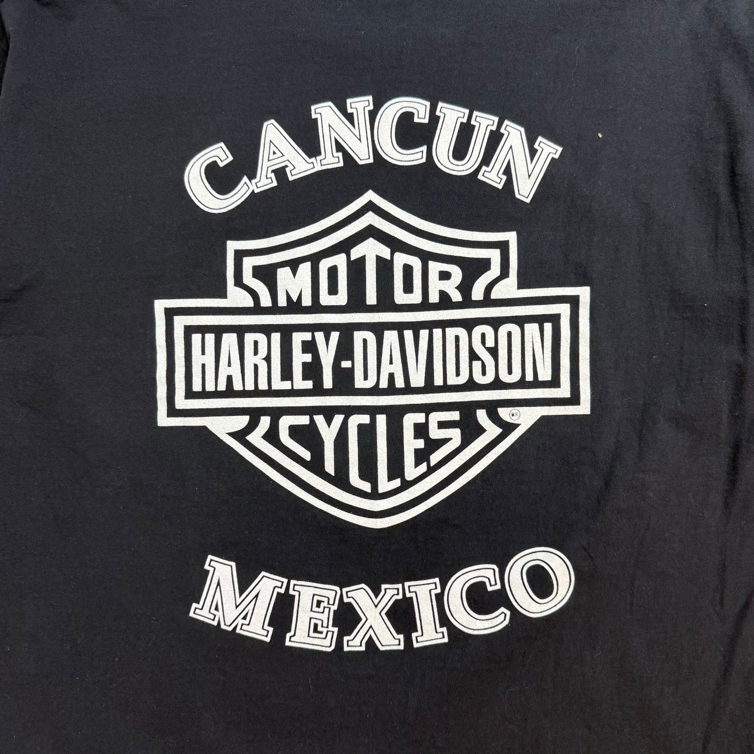 1996 Harley Davidson Of Cancun ‘The Art Of Harley Davidson’ Tee Black