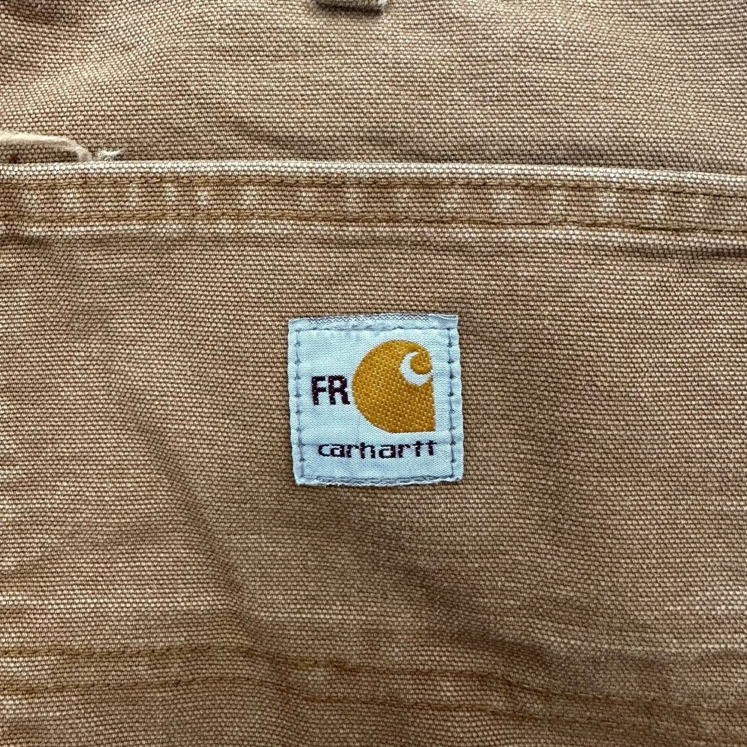 Vintage Carhartt FR Dungaree Pants Tan