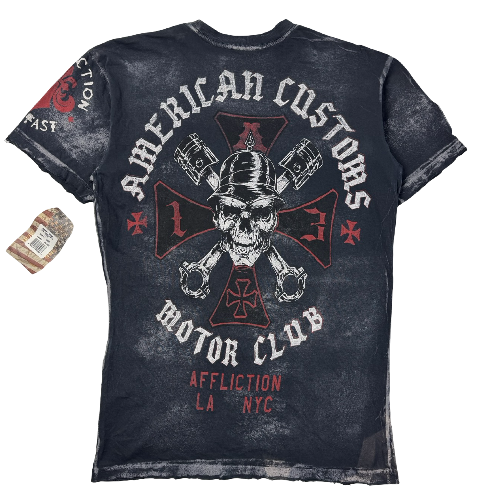 Y2K Affliction ‘Devil On Wheels’ Gothic T-Shirt