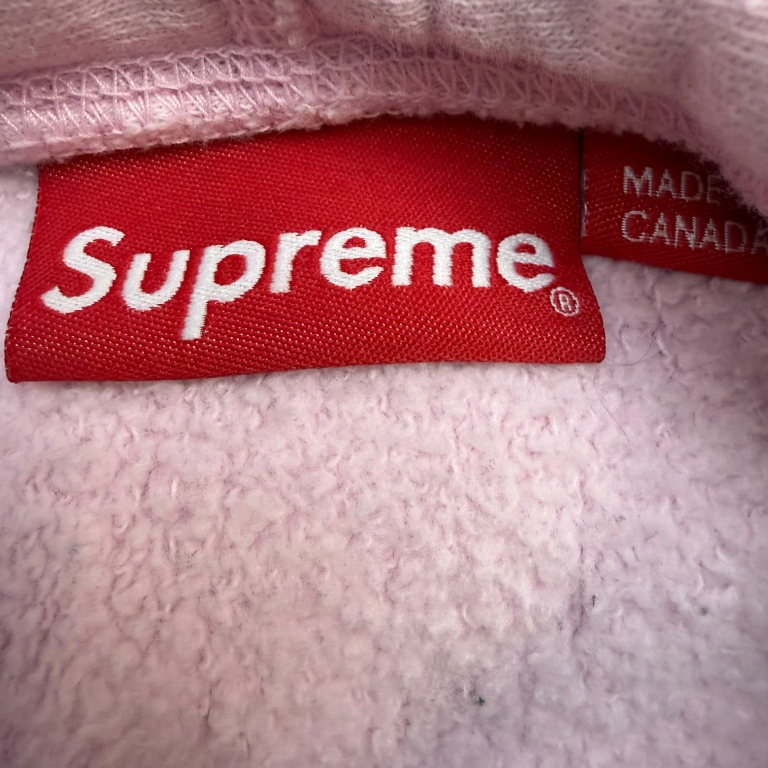 Supreme x KAWS Chalk Logo Hoodie Pink