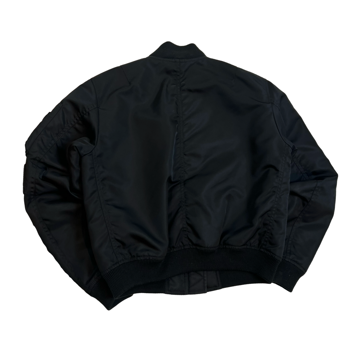 Burberry Embroidered Bomber Jacket Black