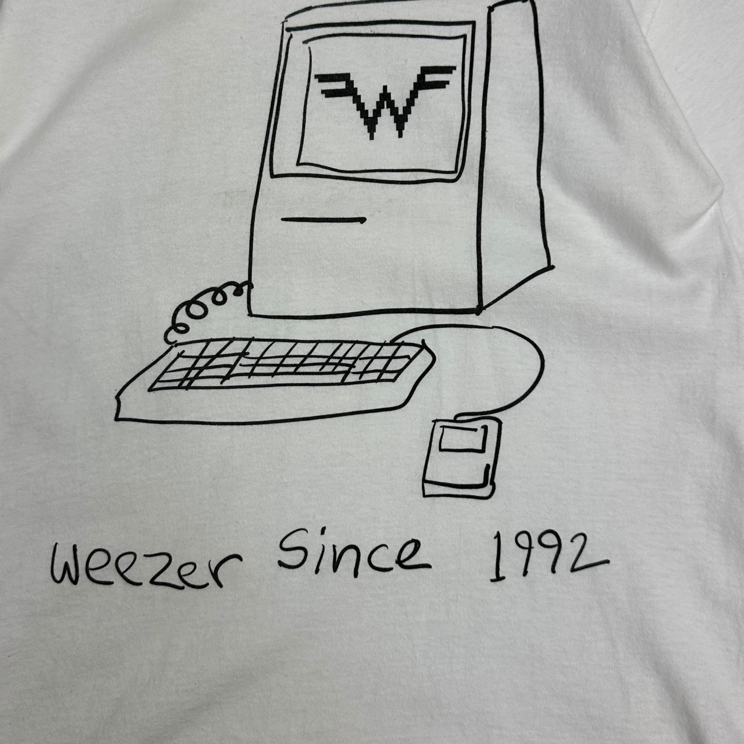 Vintage Weezer "Since 1992" Tour Tee White