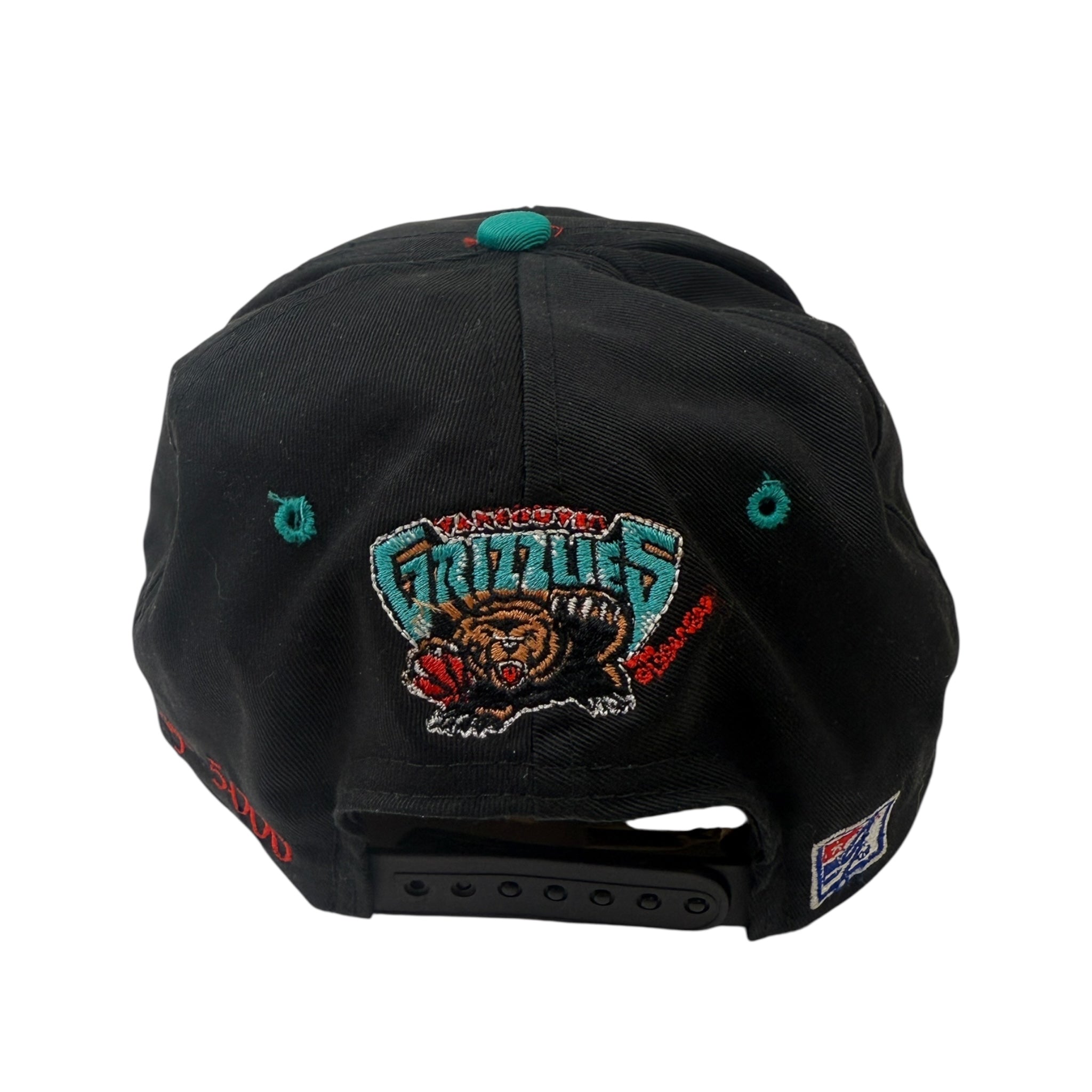 Vintage Vancouver Grizzlies Inaugural Snap Back Hat by The Game