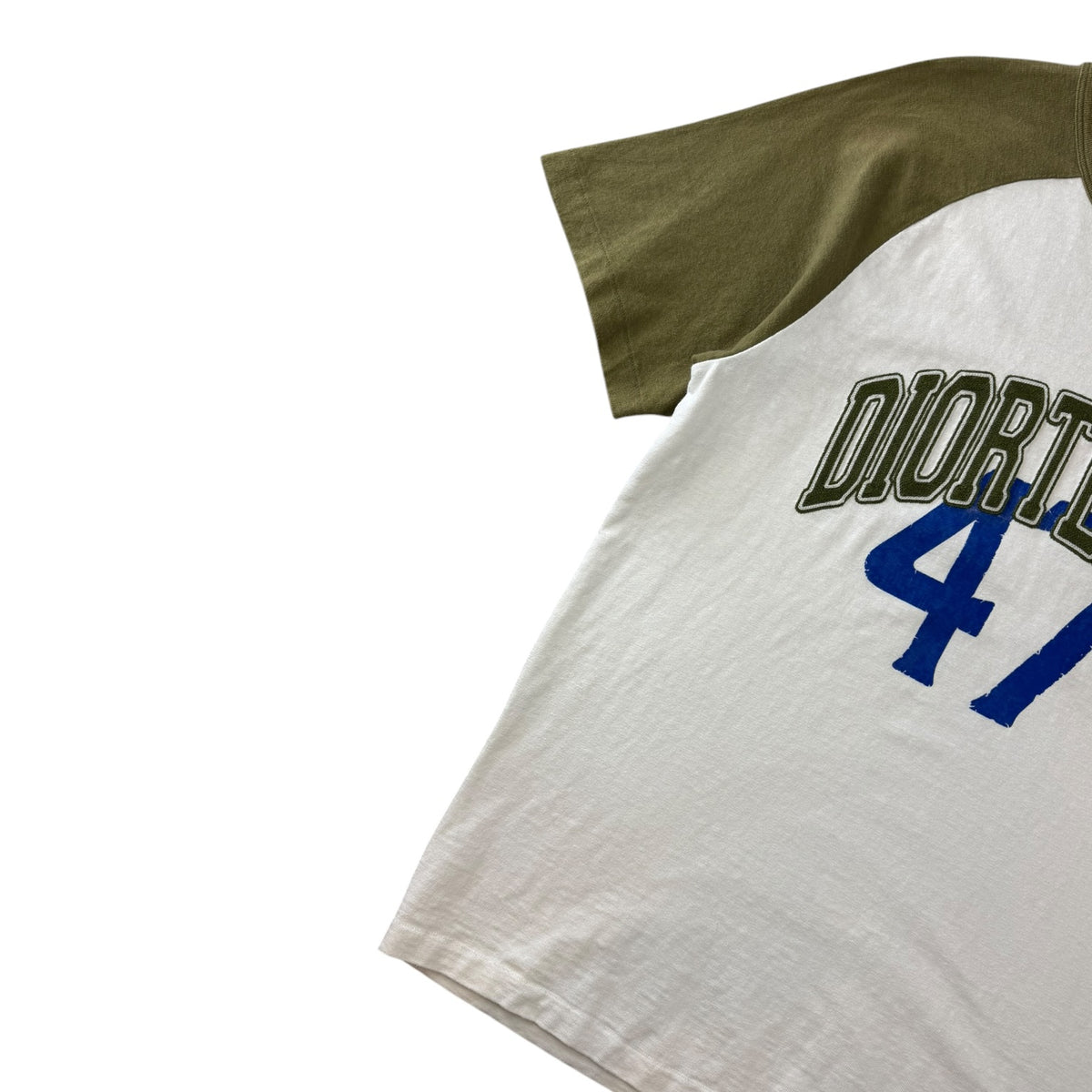 Dior x Denim Tears T-Shirt Olive/White