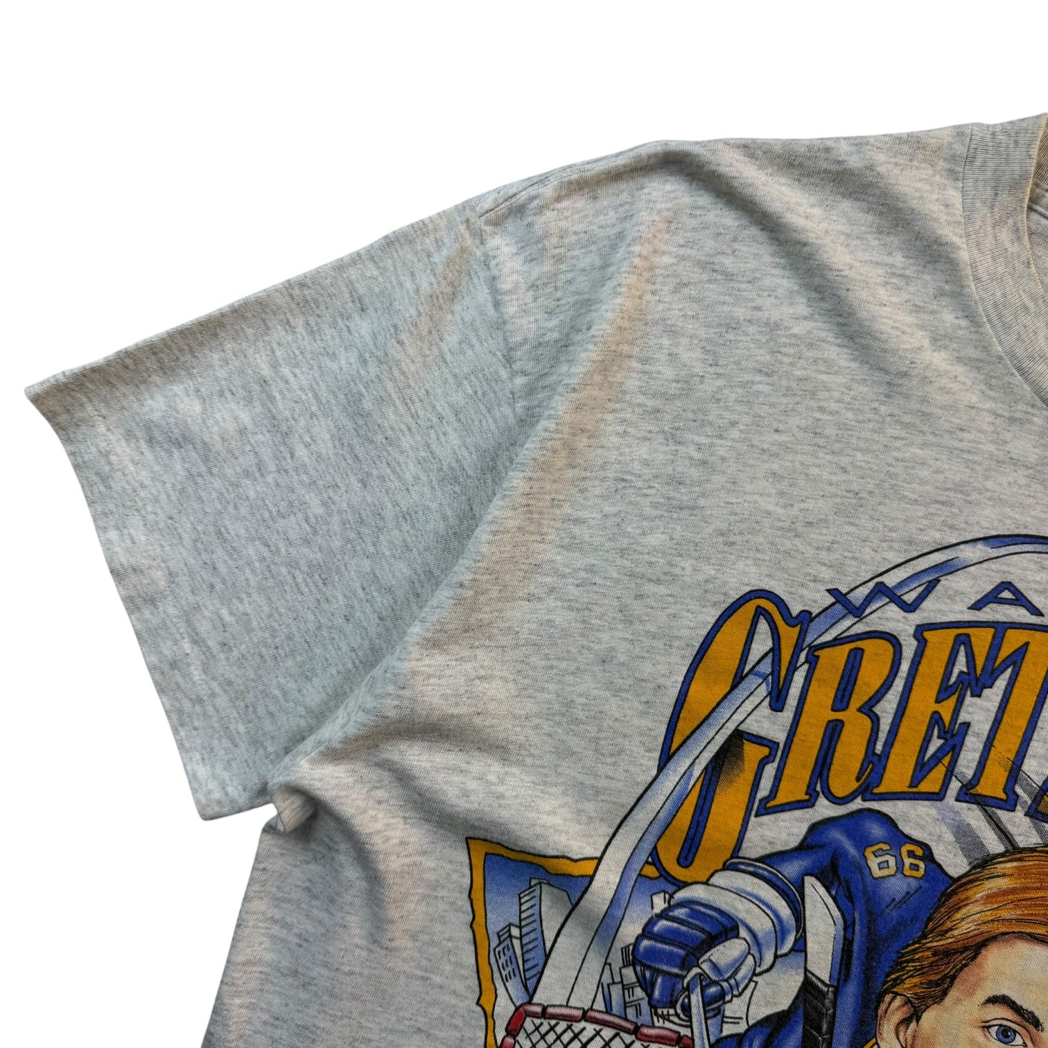 1996 Wayne Gretzky ‘St Louis Has The Great One’ Tee Grey
