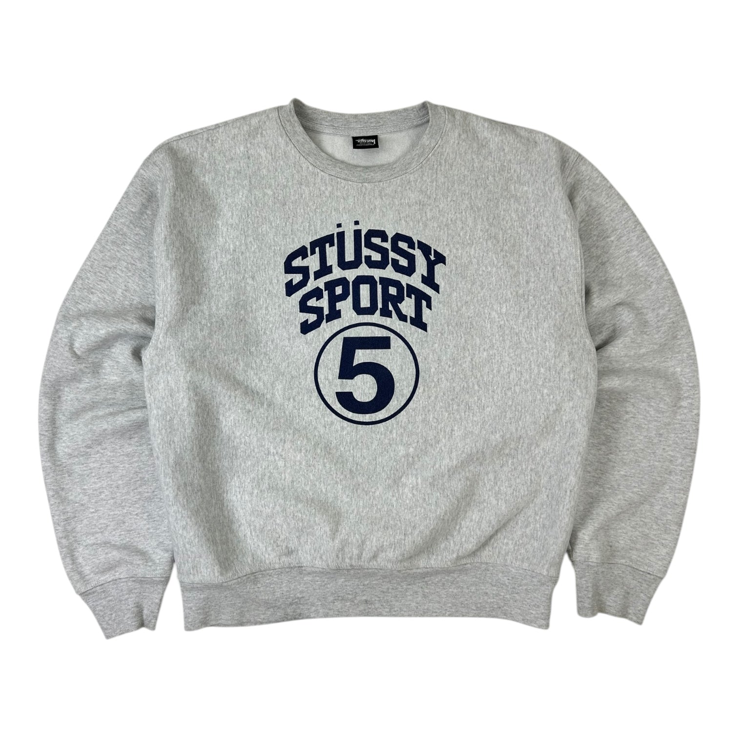 Stussy Sport Crewneck Ash Heather