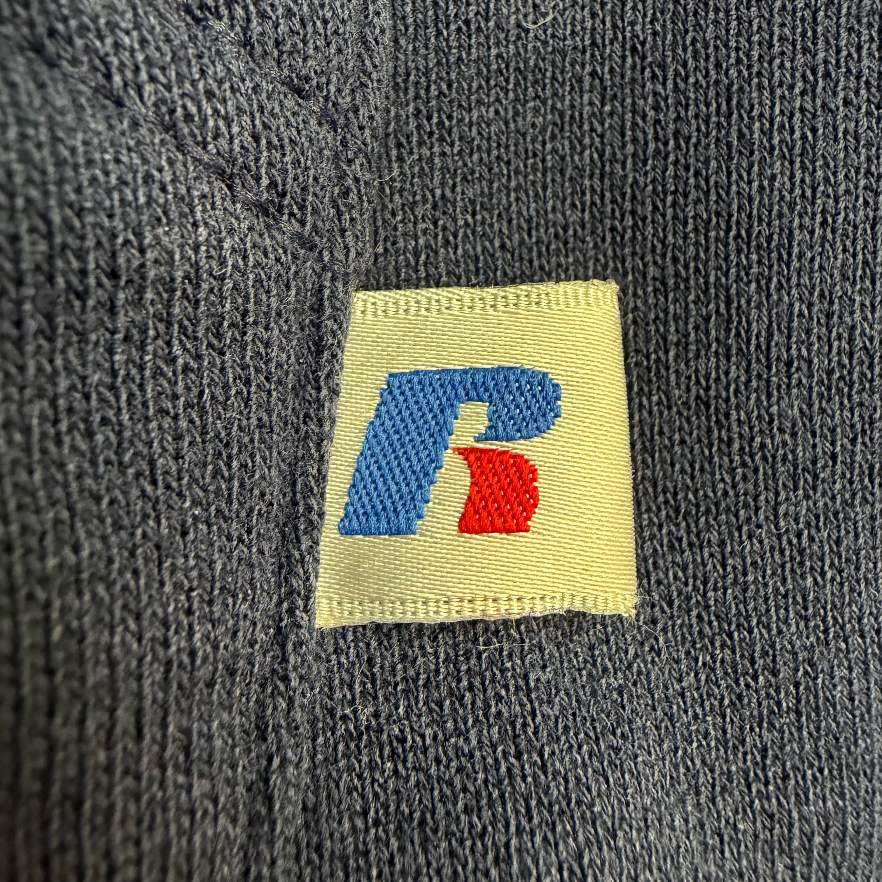 Vintage Russell Athletic Hoodie Navy