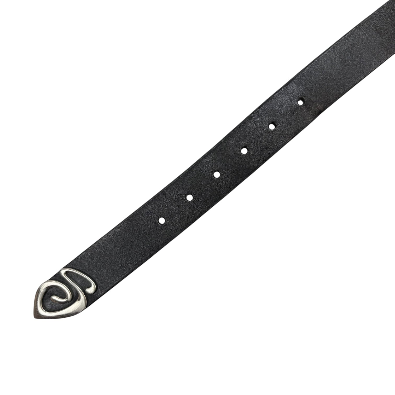 Stussy S Tip Leather Belt