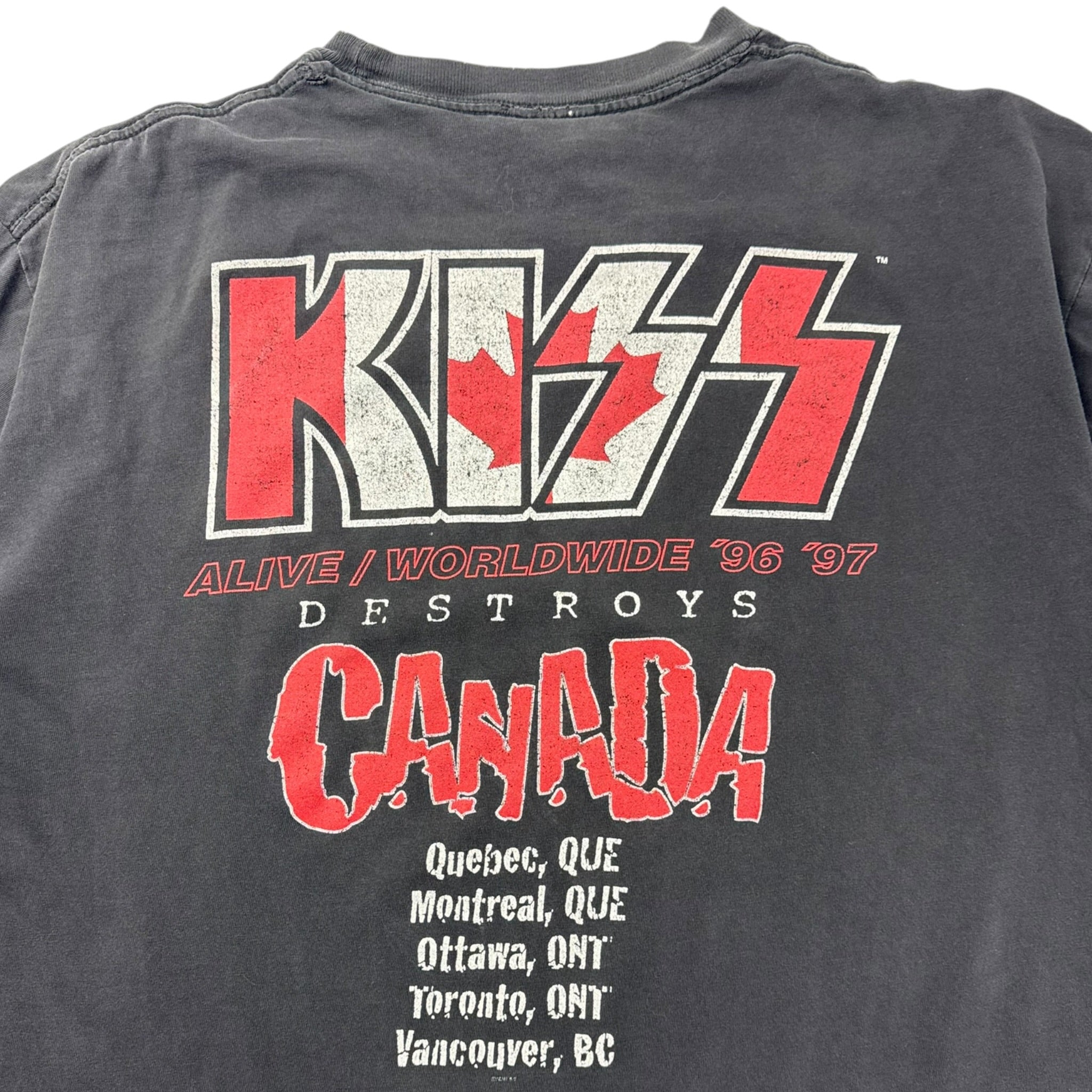 1997 Kiss ‘Alive/Worldwide’ Canada Tour T-Shirt