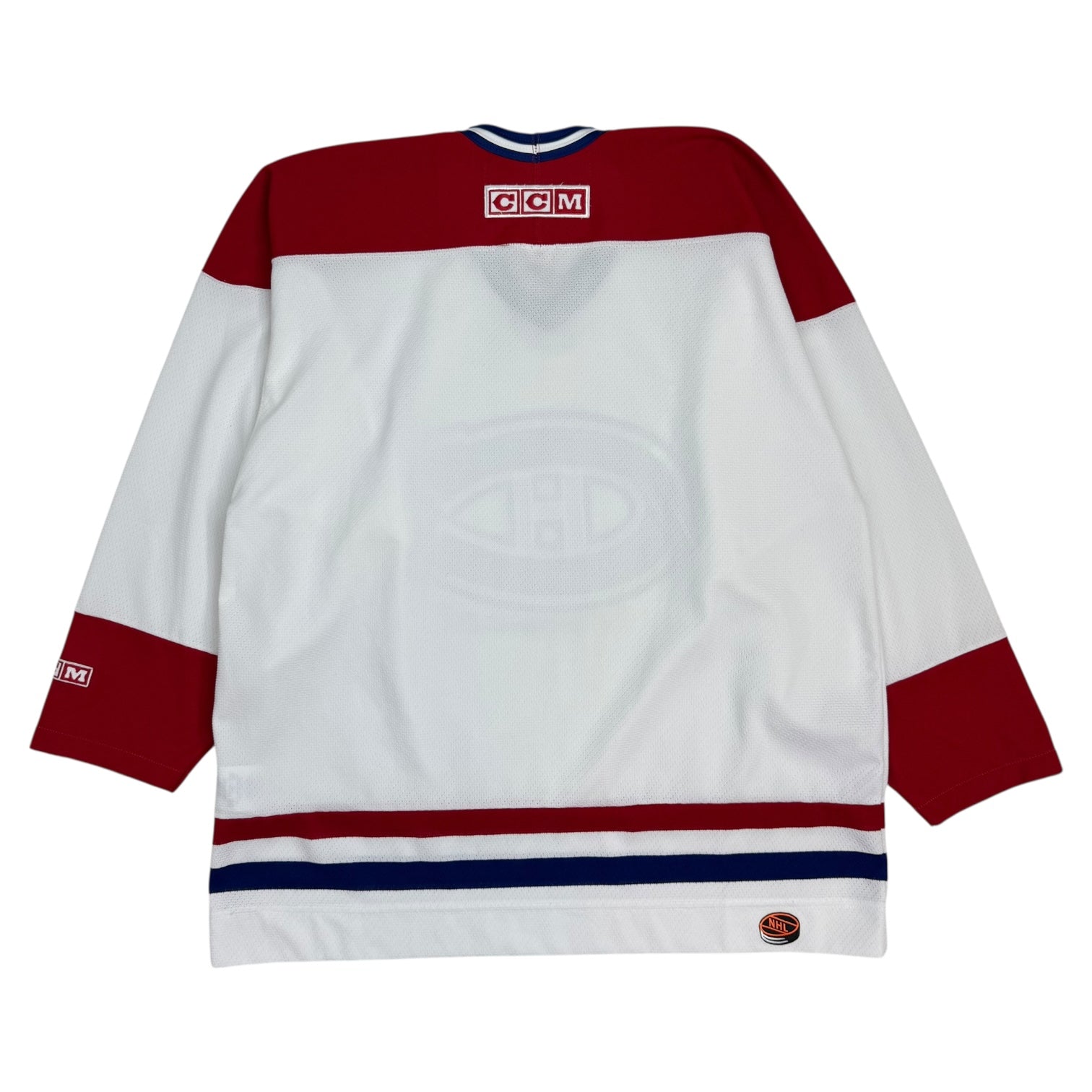 Vintage CCM Montreal Canadiens Away Jersey White/Red