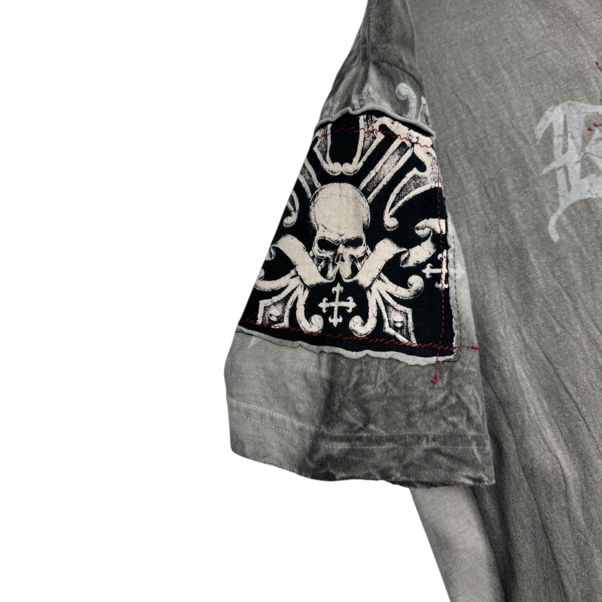 Y2K Affliction Patchwork T-Shirt