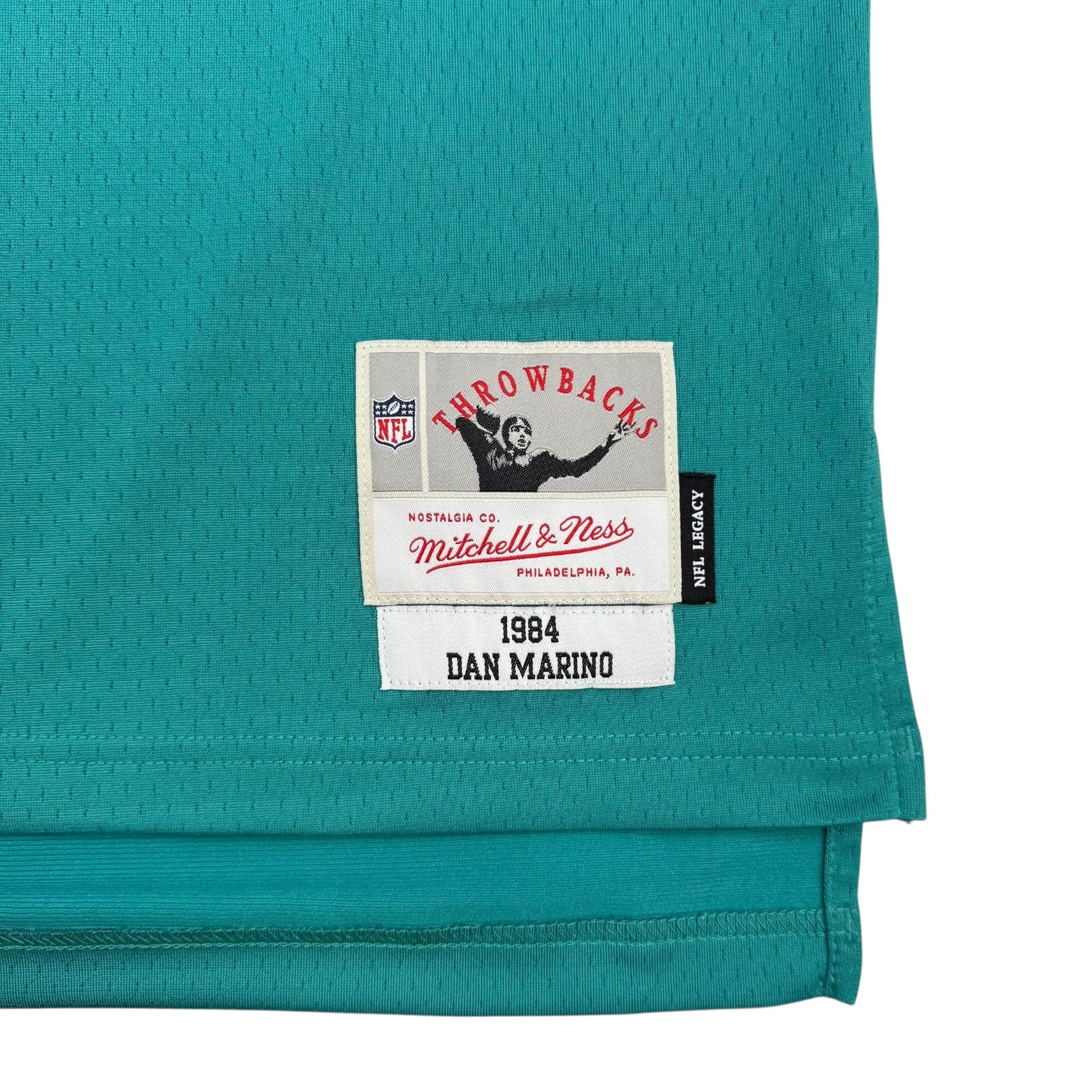 Vintage Mitchell & Ness Miami Dolphins Dan Marino Jersey Teal