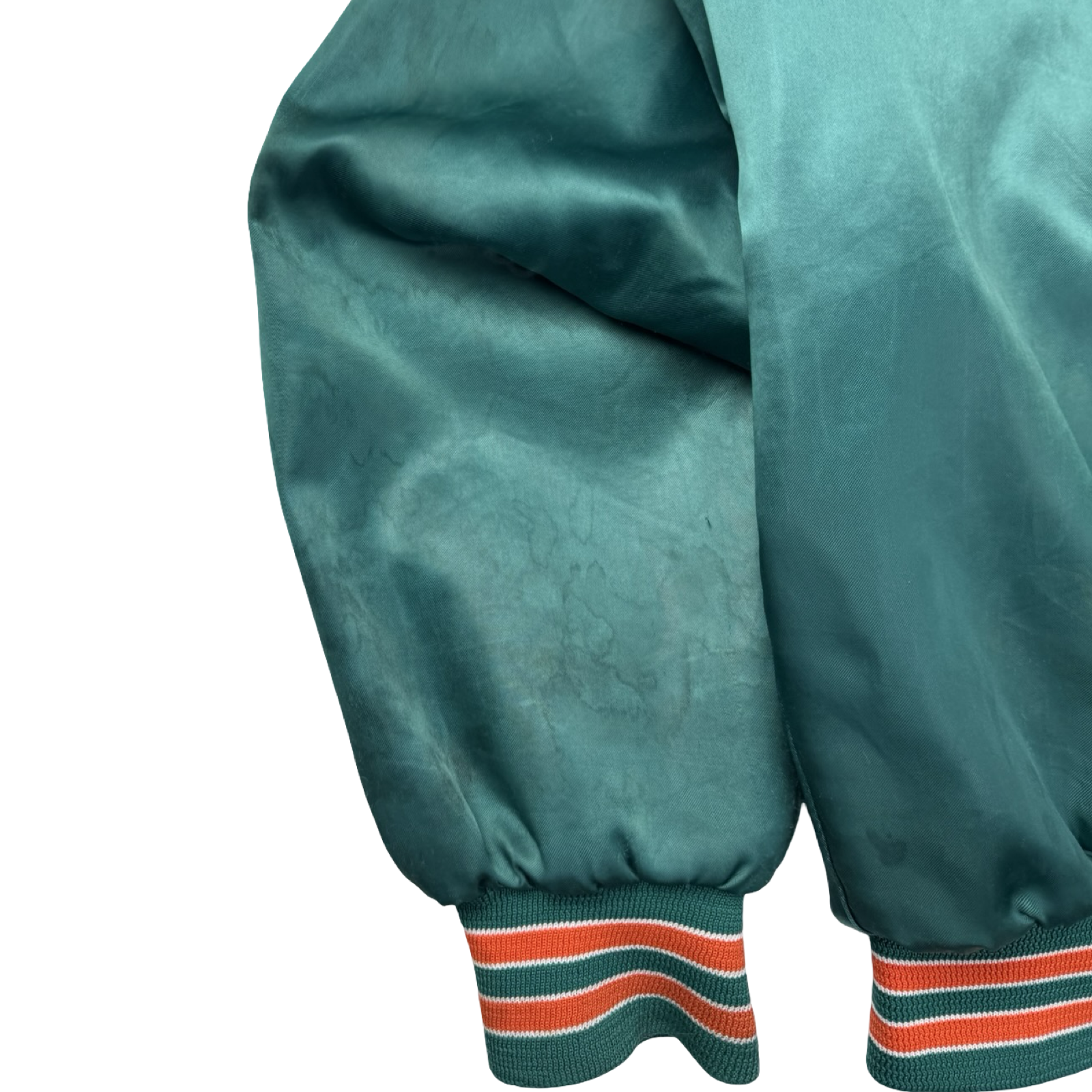 Vintage 80s Miami Dolphins MLB Satin Jacket